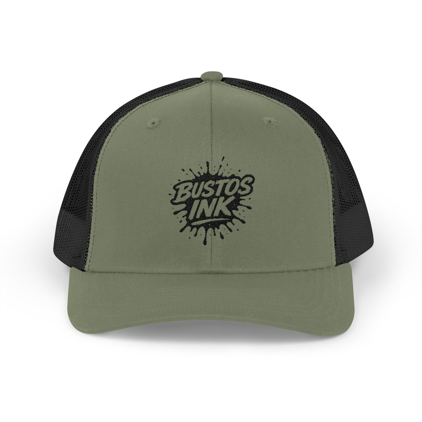Bustos Ink Graphic Snapback Trucker Cap
