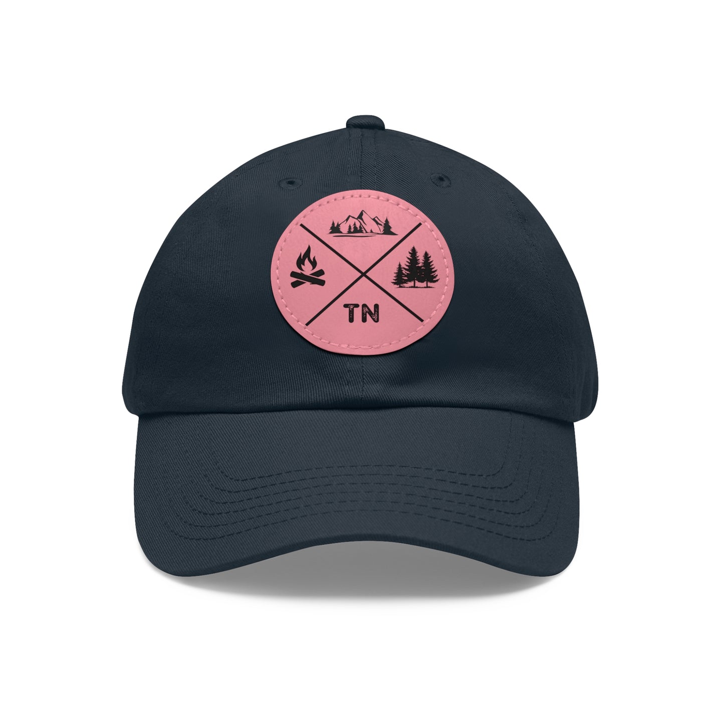 Hat with Leather Tennessee Outdoors Patch