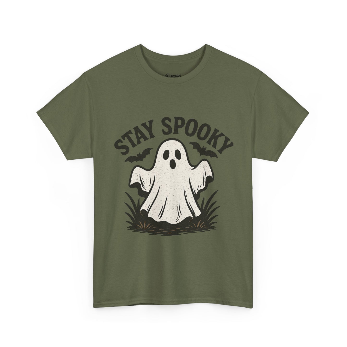 Spooky Ghost Tee - Perfect for Halloween, Unisex Cotton Shirt, Halloween Costume Top, Fall Apparel, Stay Spooky Tee