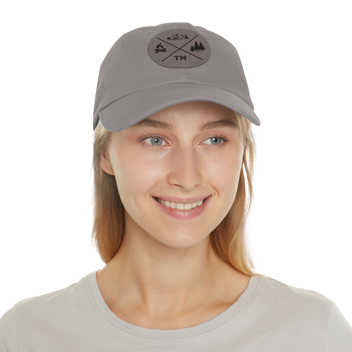 Hat with Leather Tennessee Outdoors Patch