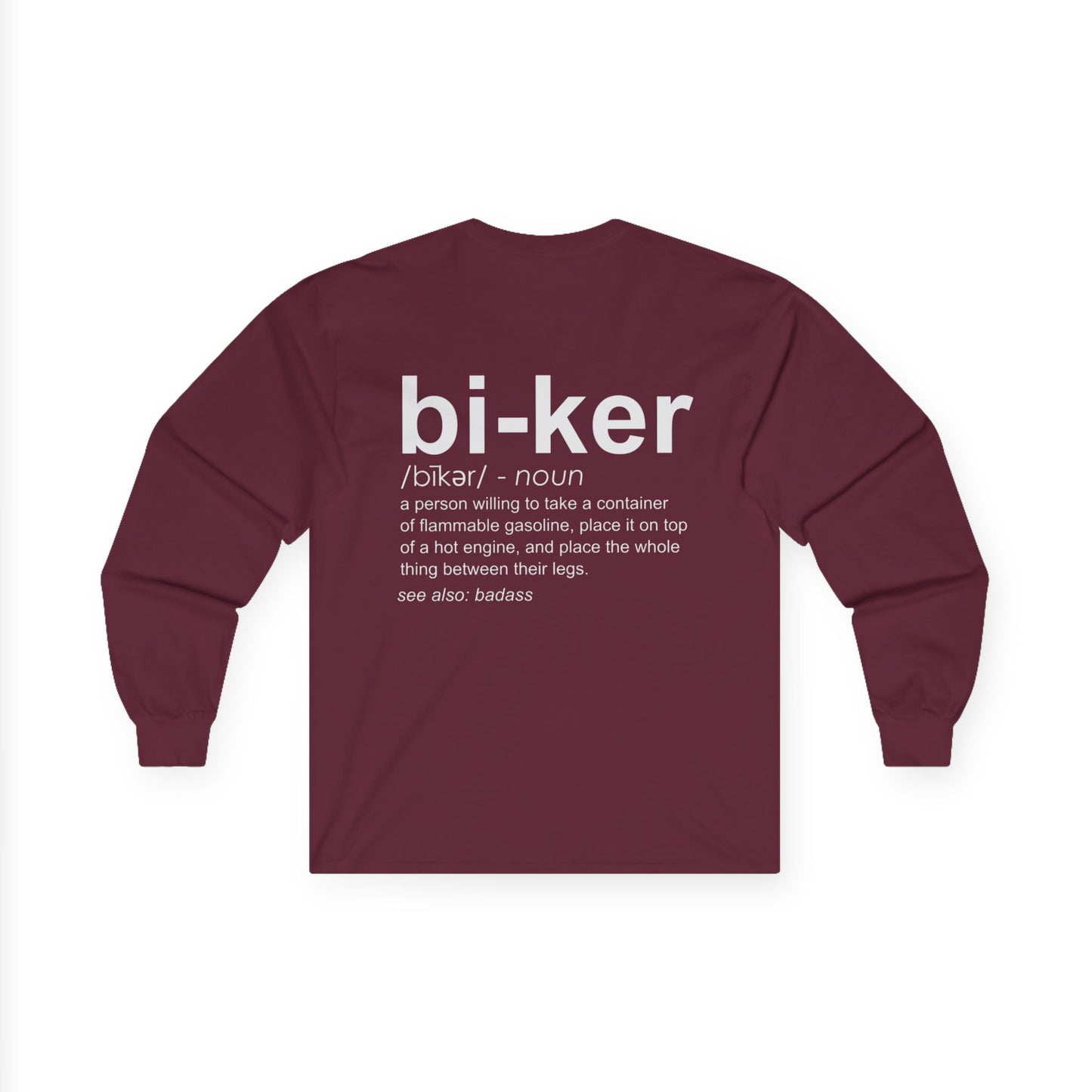 Biker Definition Unisex Ultra Cotton Long Sleeve Tee