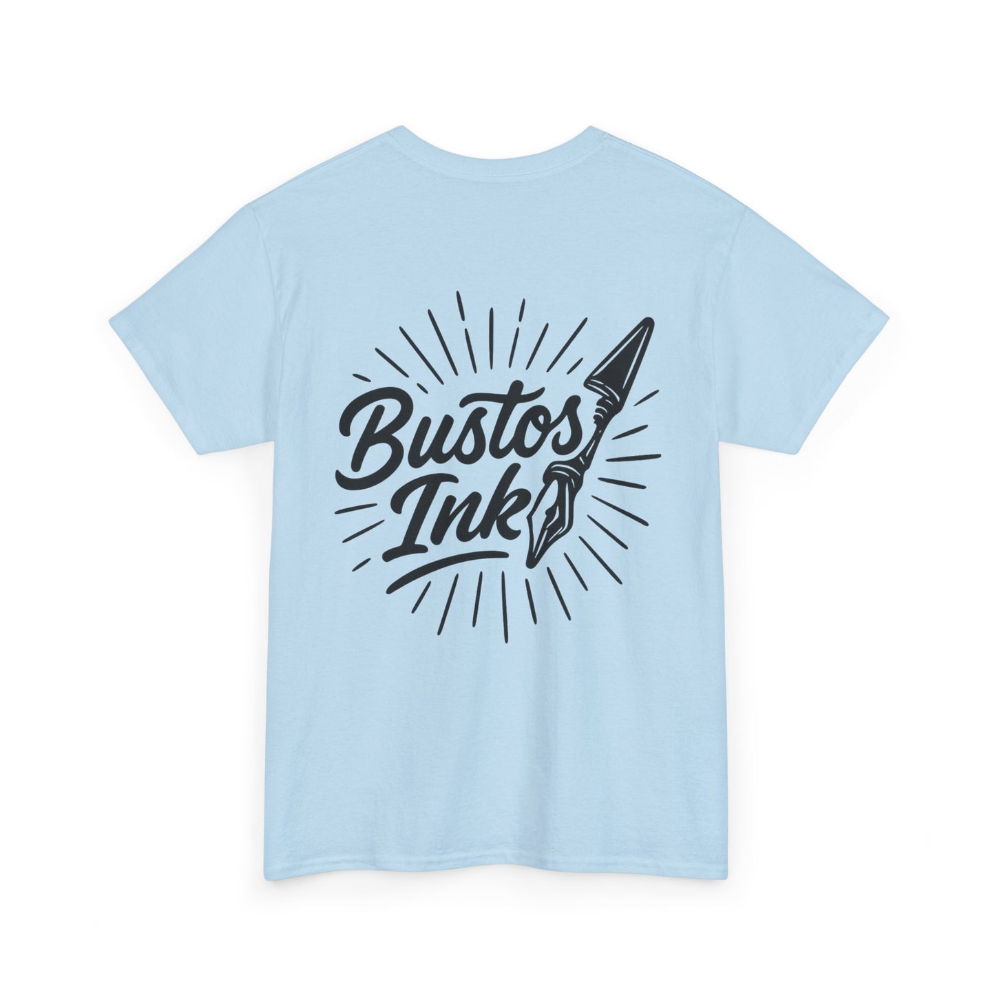 Bustos Ink Unisex Tee - Comfortable Cotton Shirt for Creative Souls, Perfect Gift for Artists, Casual Wear, Art Enthusiasts, Unique Style