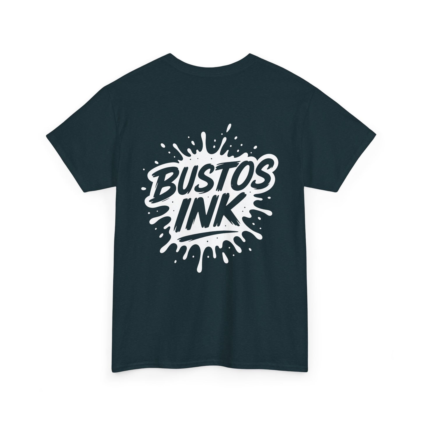 Bold Graphic Tee - Bustos Ink, Unisex Tee, Casual Wear, Street Style Shirt, Creative Gift, Graphic Art Fashion