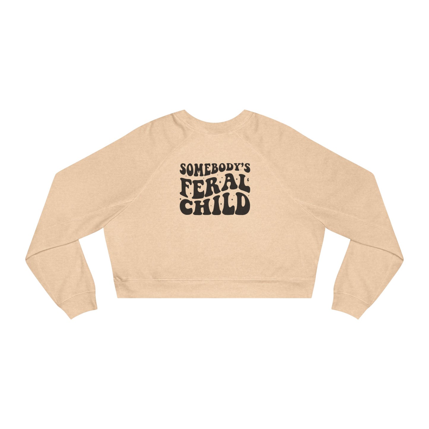 Feral Child Fleece Crop Pullover