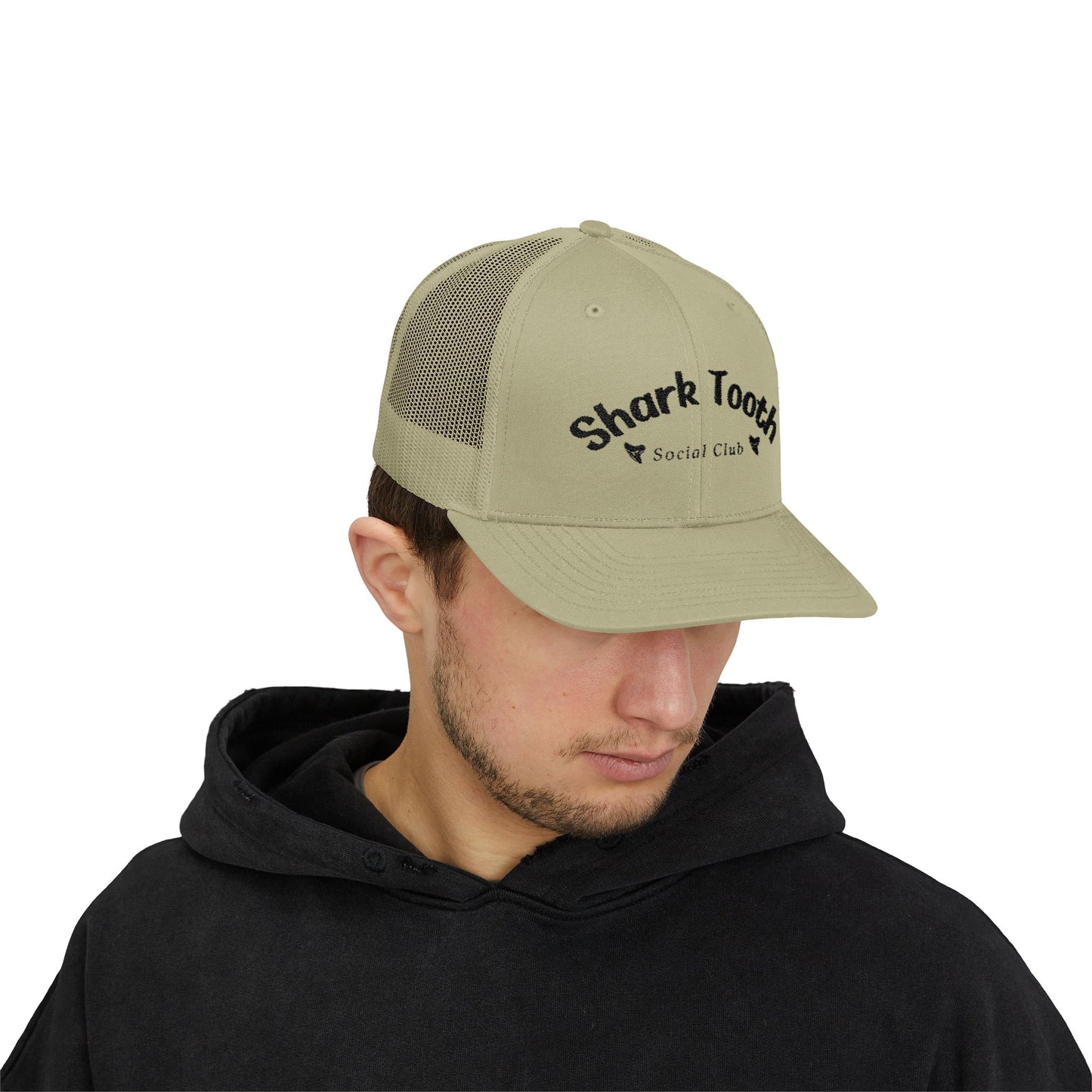 Shark Tooth Social Club Snapback Cap