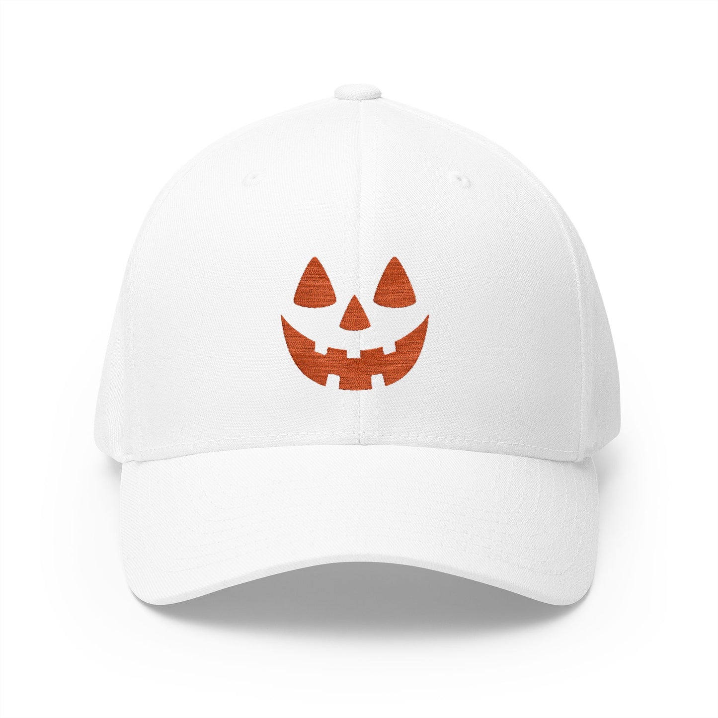 Embroidered Halloween Pumpkin Cap