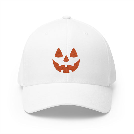 Embroidered Halloween Pumpkin Cap