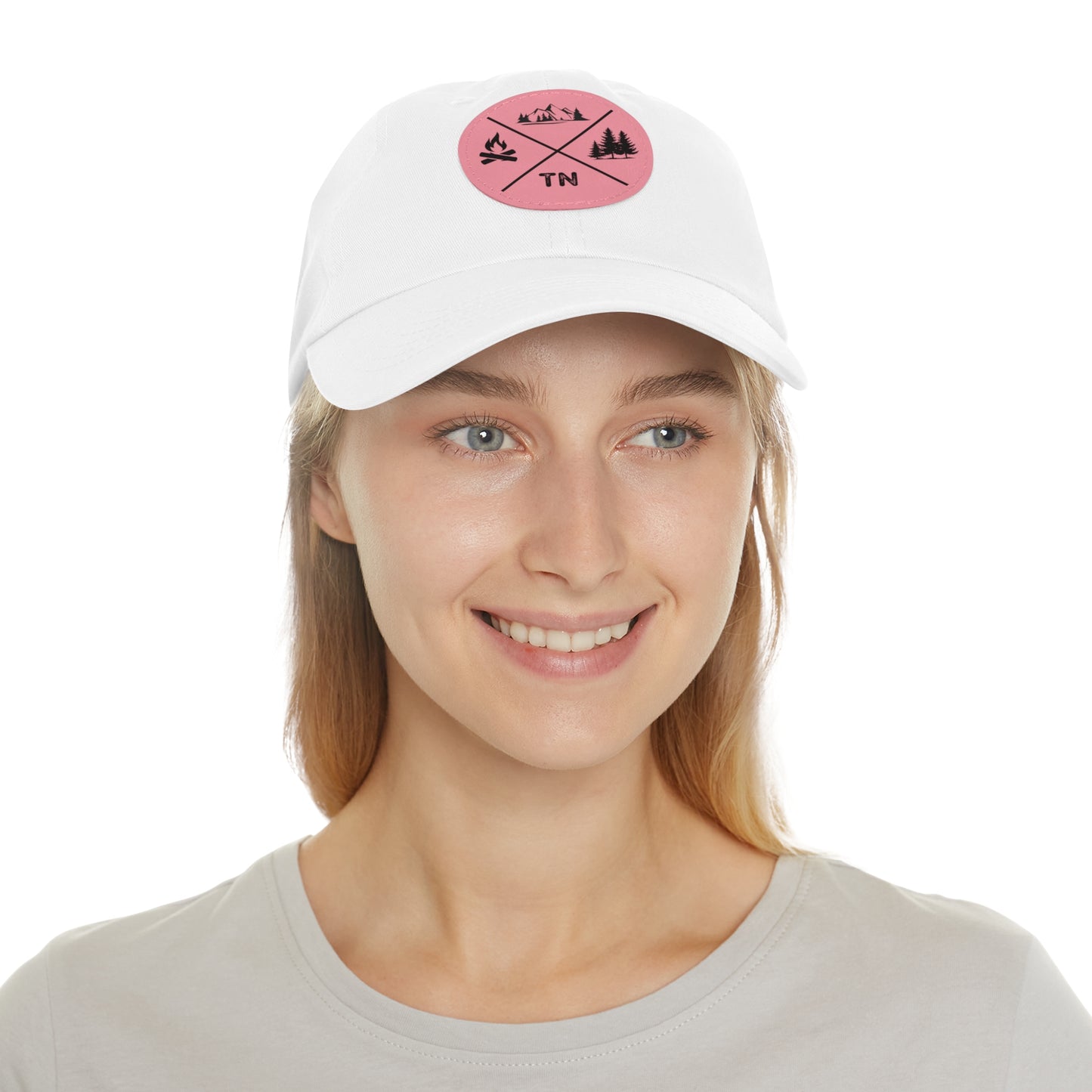 Hat with Leather Tennessee Outdoors Patch