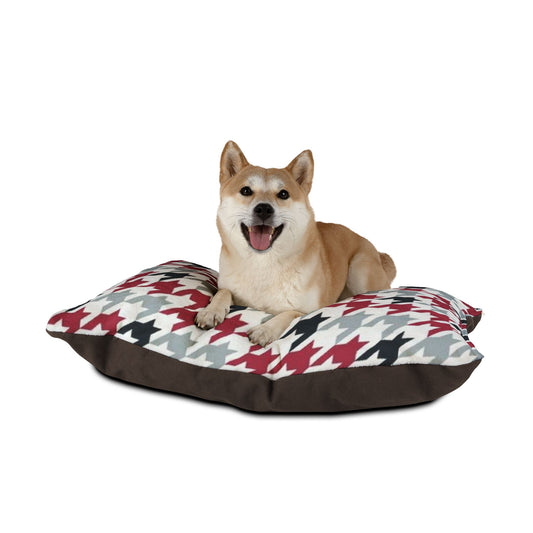 Houndstooth Style Pet Bed