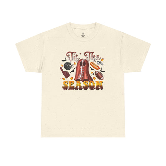 Tis The Season Womens Fall Festive Cotton Short Sleeve Tee