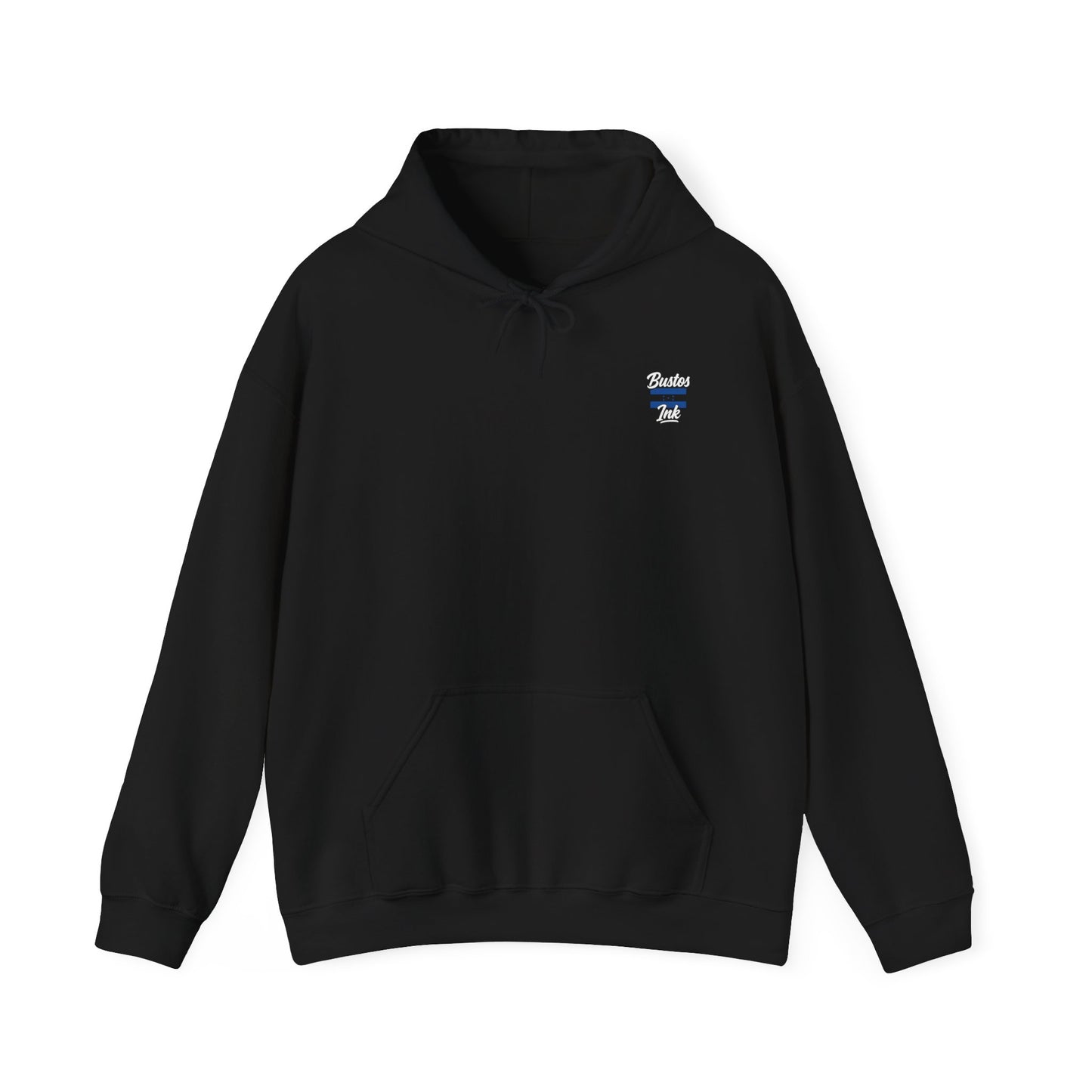 Unisex Hoodie - Bustos Ink 2025 Design, Cozy Sweatshirt, Perfect for Everyday Wear, Gift for Friends, Casual Style, Comfortable Layering