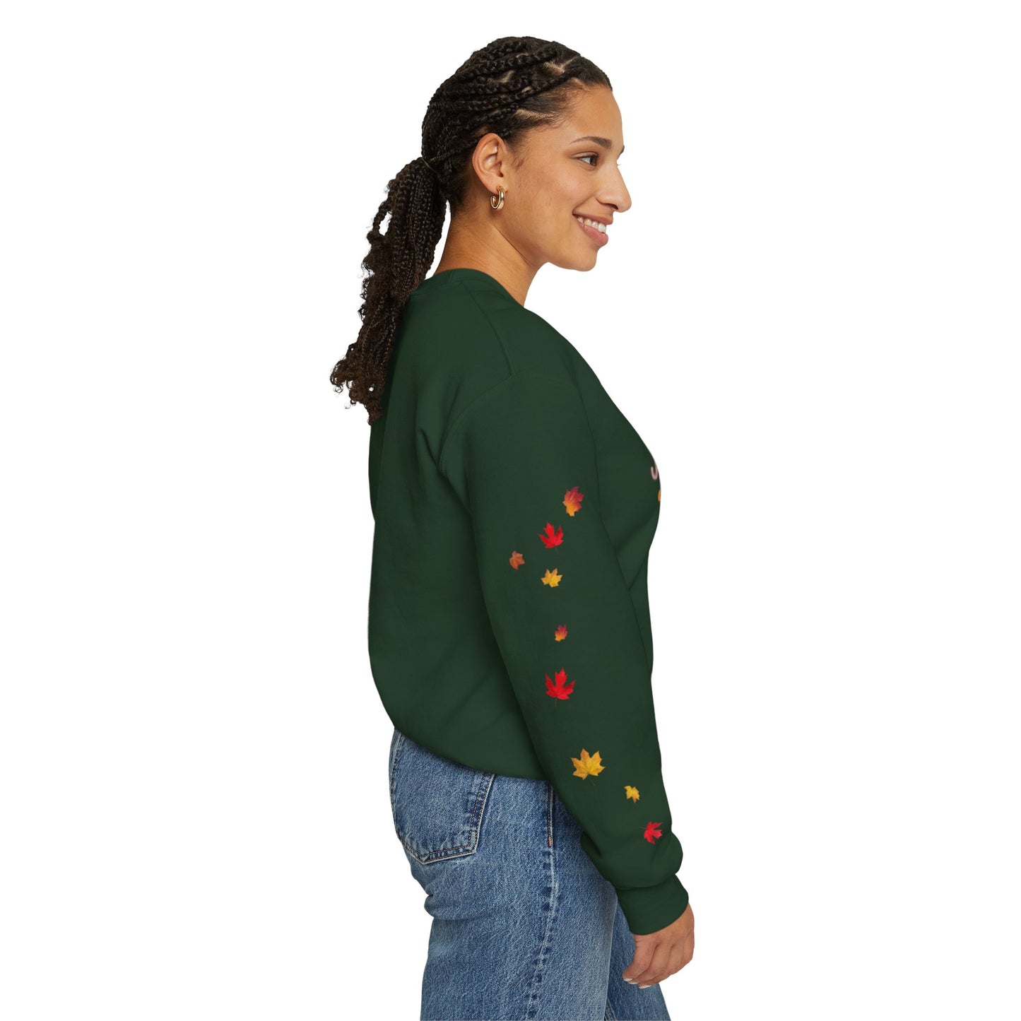 Cozy Fall Sweatshirt, Just a Girl Who Loves Fall, Comfy Crewneck Sweatshirt