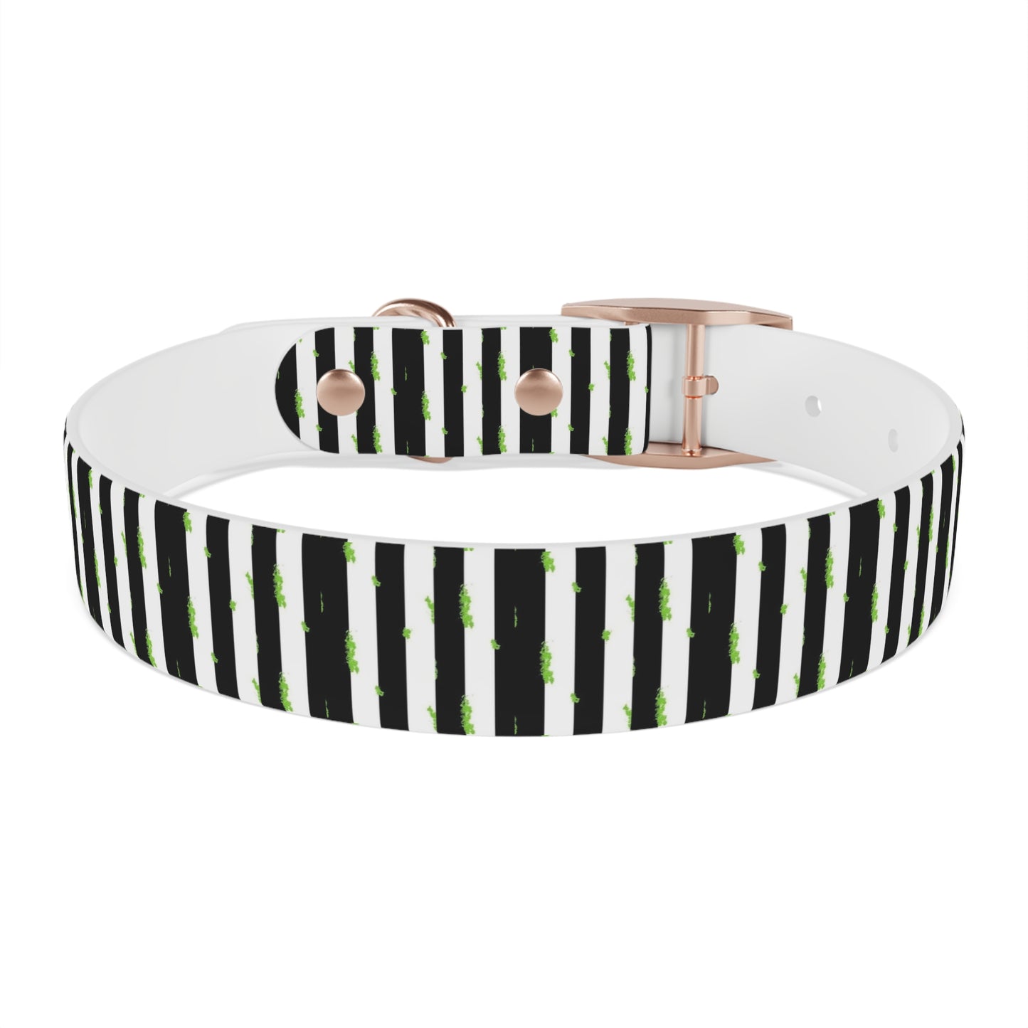 Beetlejuice Style Dog Collar