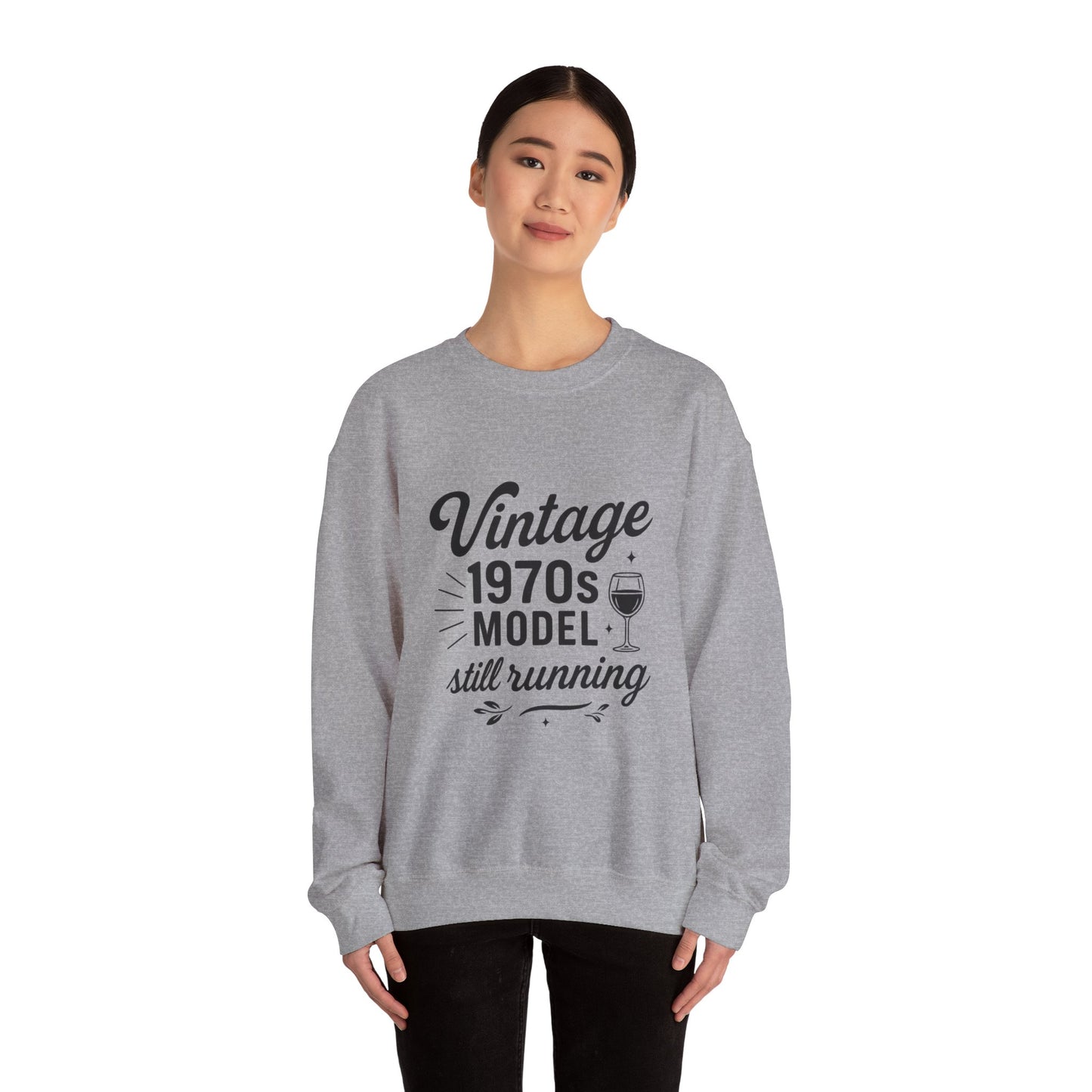 Vintage "1970s Model Still Running" Sweatshirt