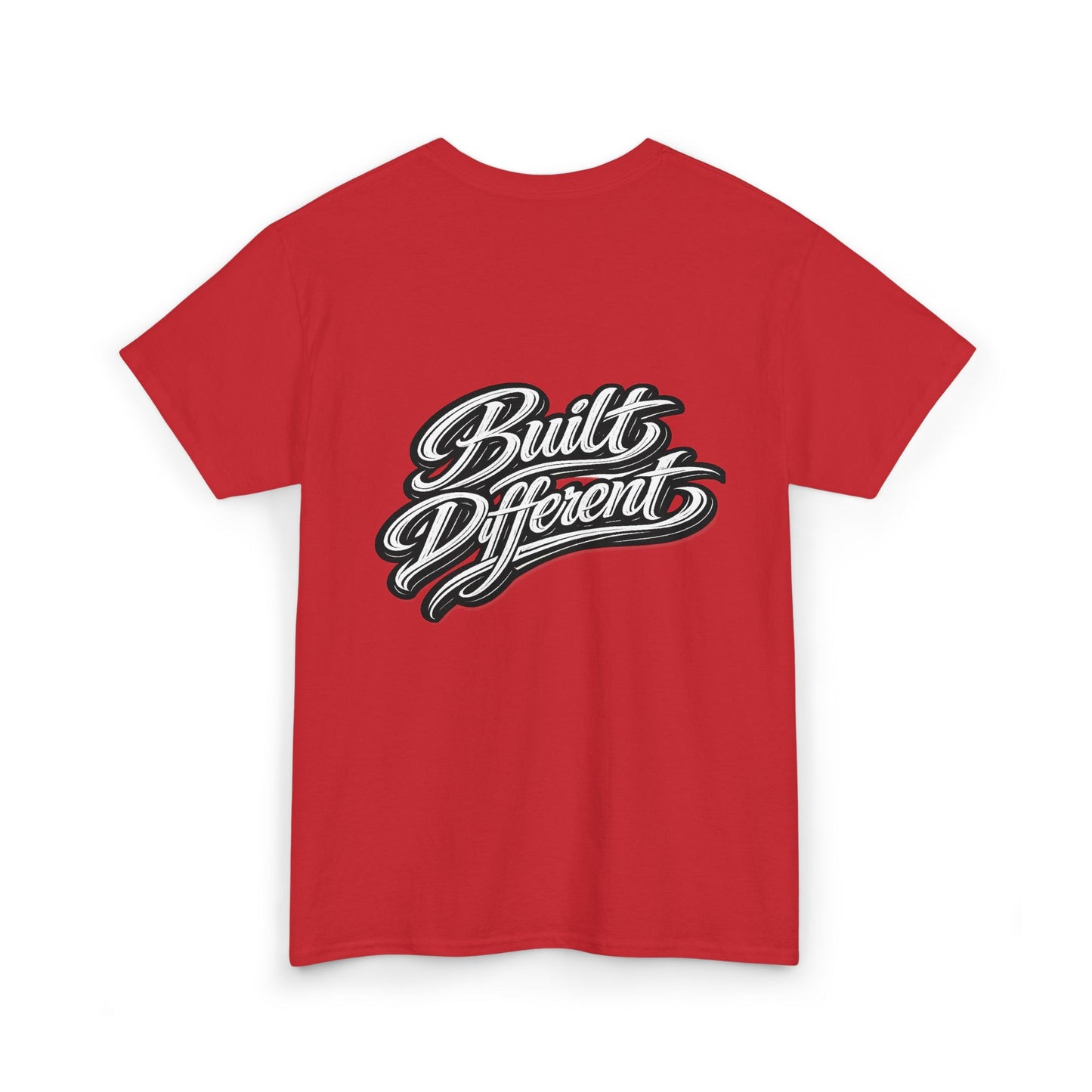 Built Different Tee — Graphic Motivational Crewneck T‑Shirt