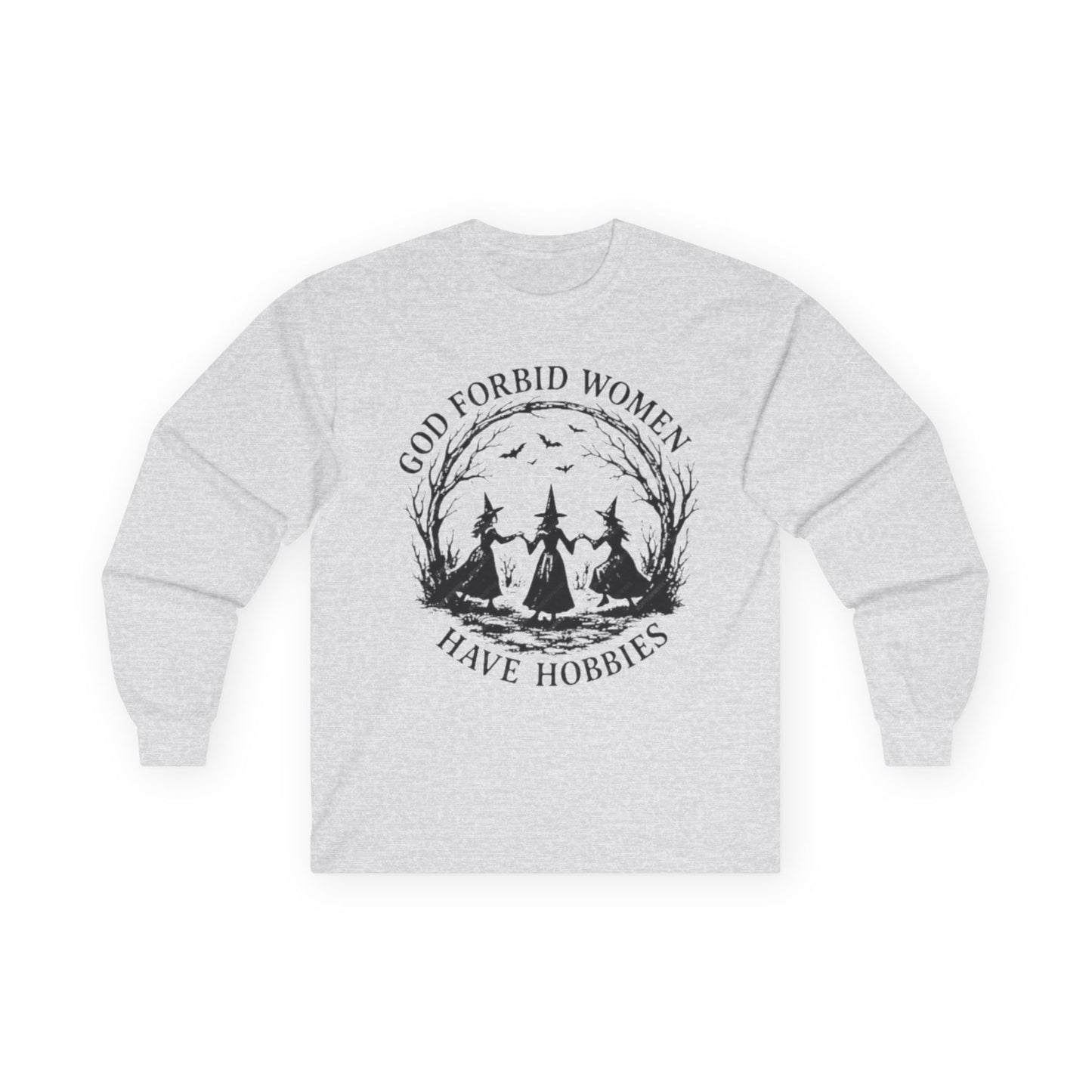 Funny Halloween Witch Long Sleeve Tee
