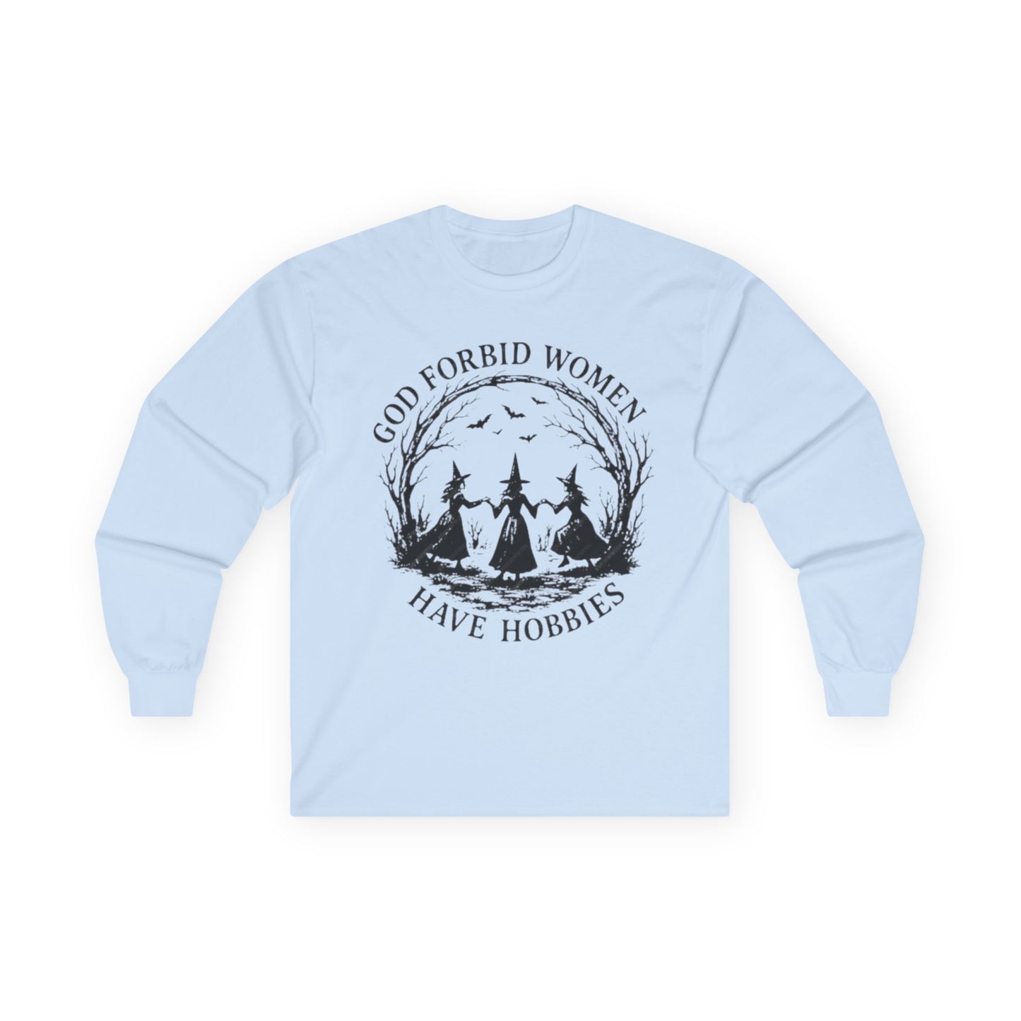 Funny Halloween Witch Long Sleeve Tee