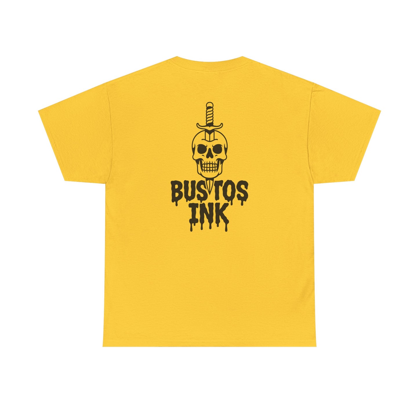 Skull Graphic Unisex Heavy Cotton Tee | Vintage Style, Streetwear, Casual Outfit, Gift for Friends, Everyday Wear, Halloween Theme