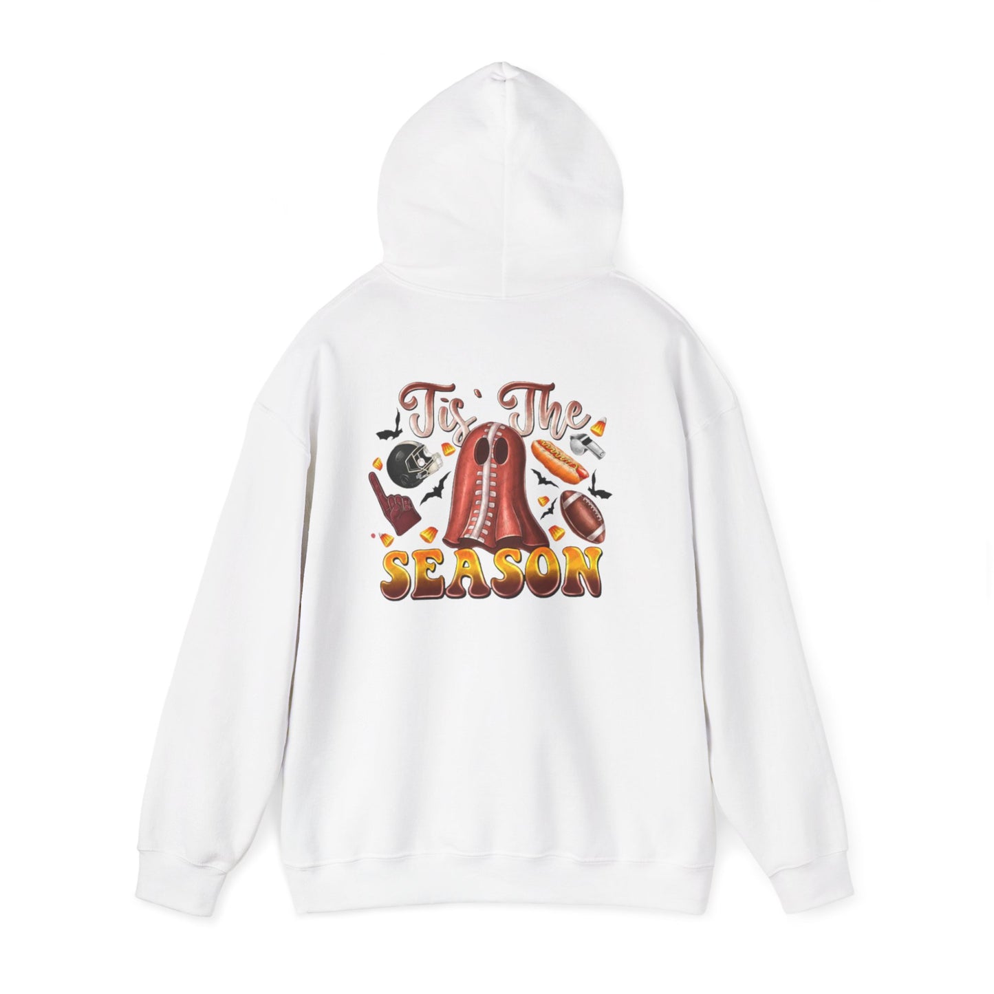 Festive Hooded Sweatshirt - Tis The Season, Unisex Apparel, Holiday Gift, Cozy Wear, Winter Style, Comfortable Hoodie