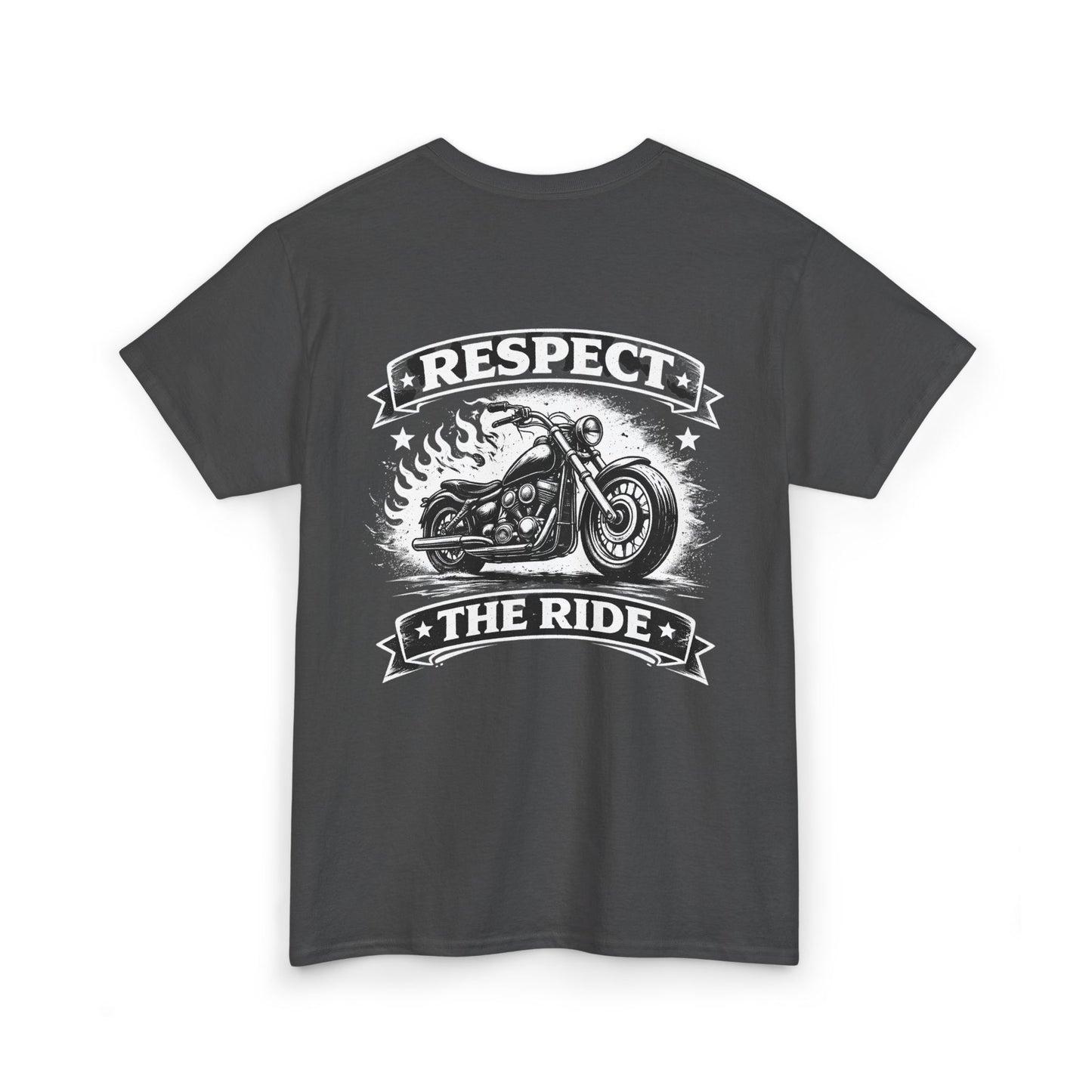 Respect The Ride Motorcycle T‑Shirt — Biker Vintage Chopper Tee
