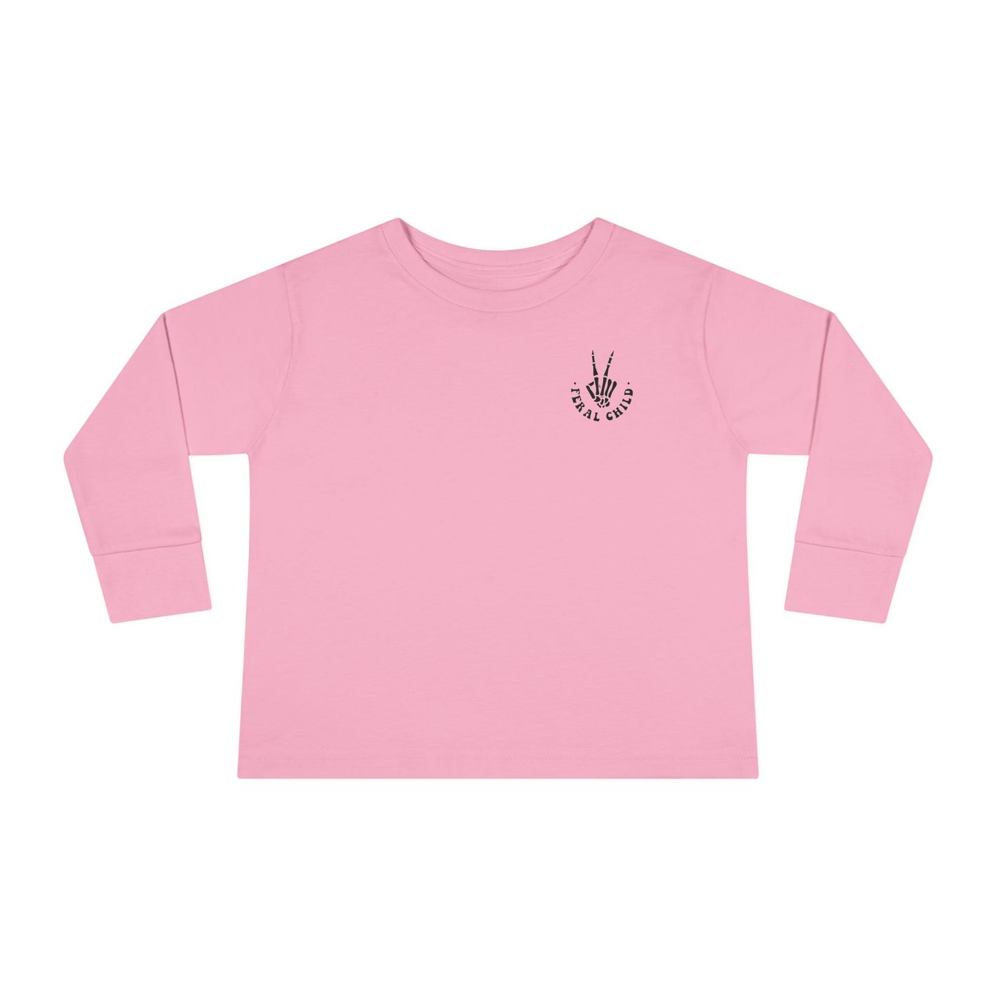 Somebody's Feral Child Toddler Long Sleeve Tee