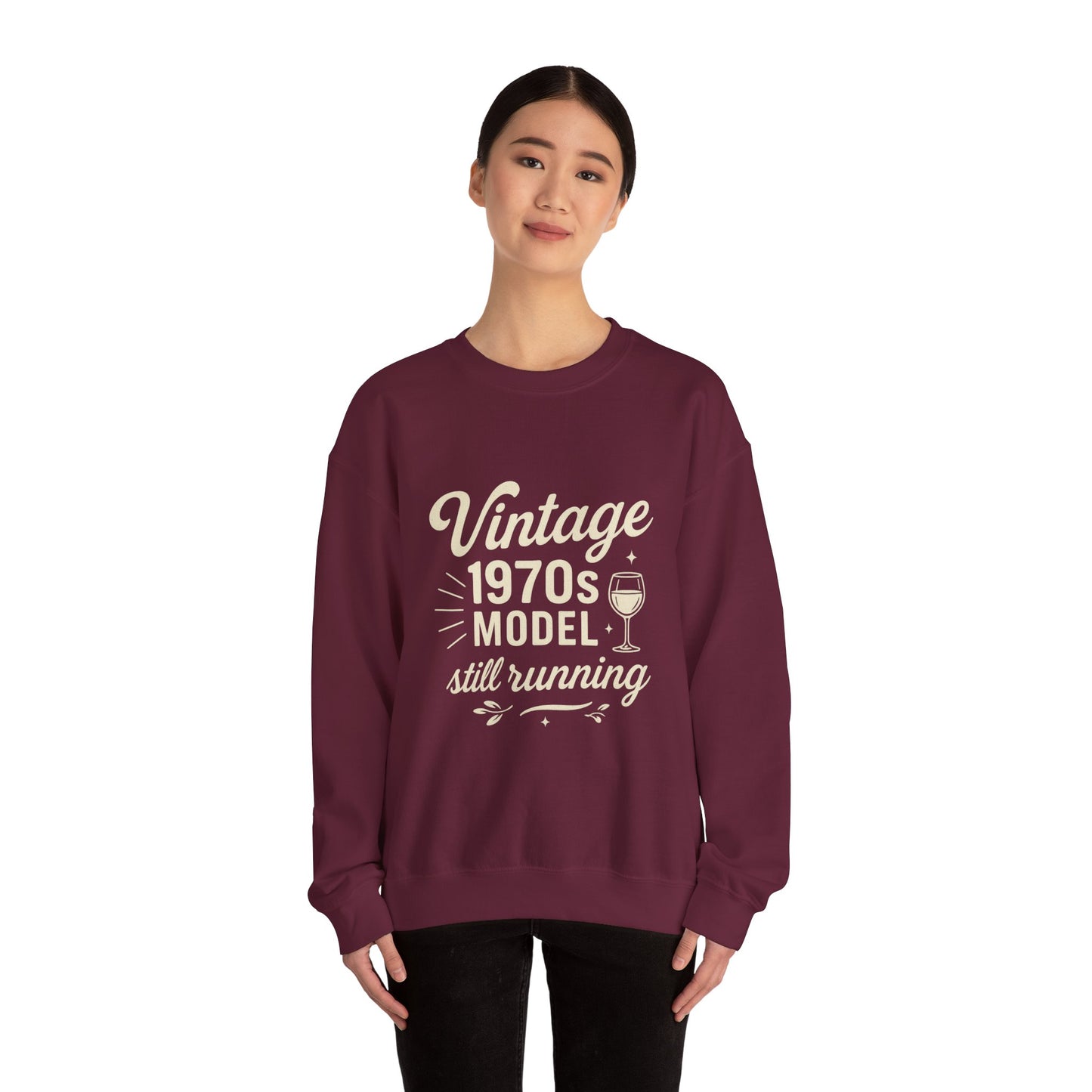 Vintage "1970s Model Still Running" Sweatshirt