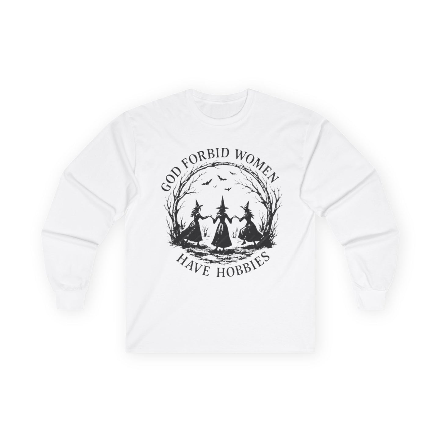 Funny Halloween Witch Long Sleeve Tee