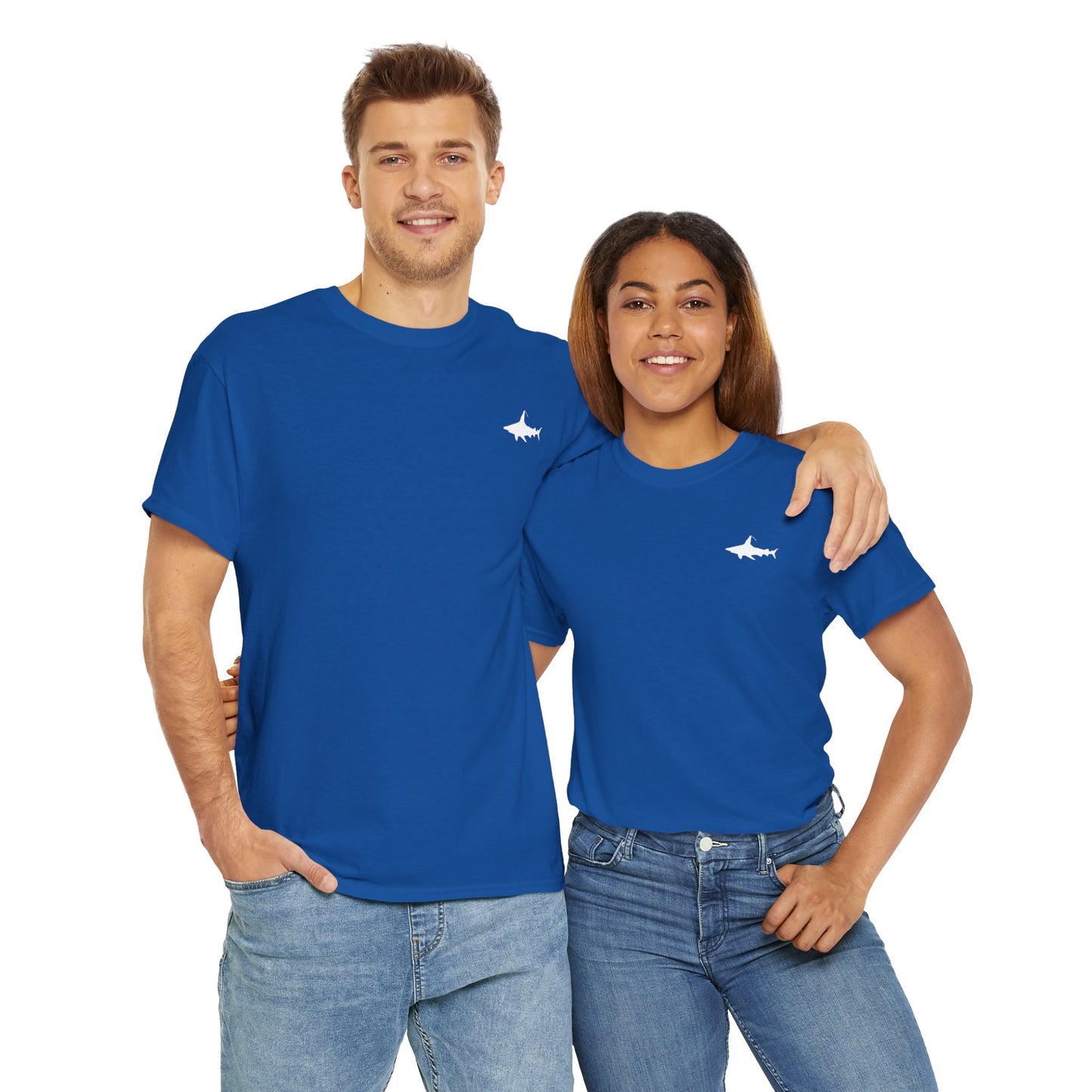 Always Be A Shark Unisex Cotton Tee