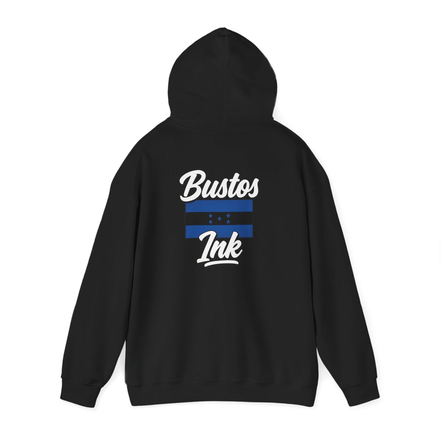 Unisex Hoodie - Bustos Ink 2025 Design, Cozy Sweatshirt, Perfect for Everyday Wear, Gift for Friends, Casual Style, Comfortable Layering