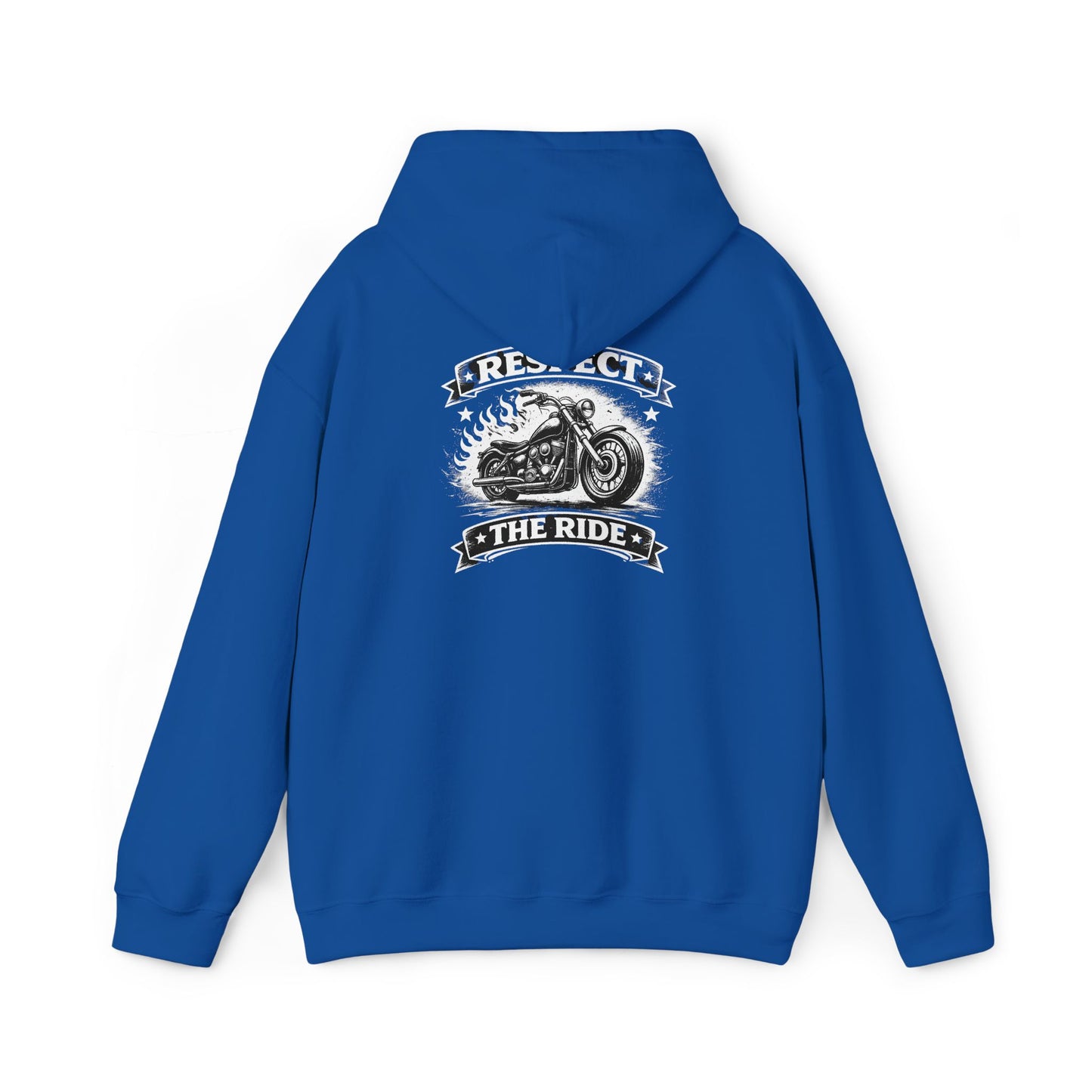 Respect The Ride Hoodie — Vintage Motorcycle Biker Pullover