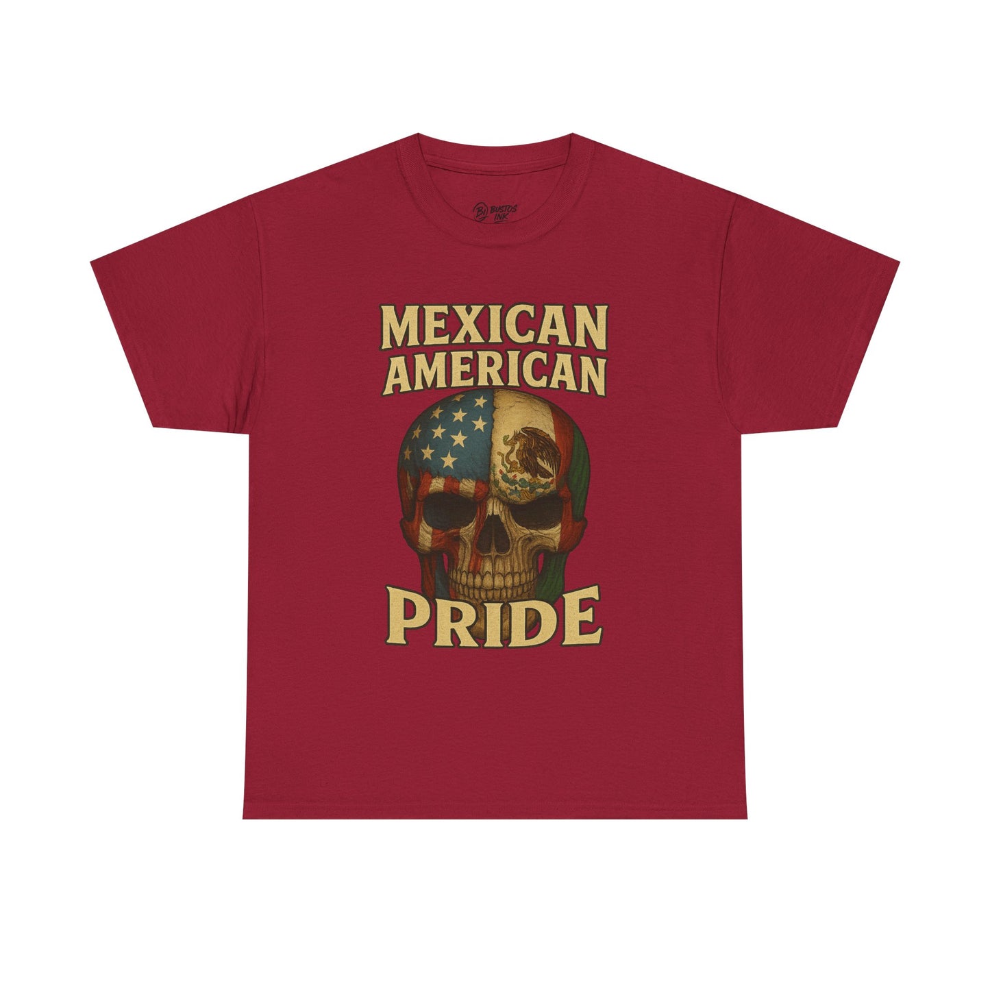 Mexican American Pride Tee, Unisex Heavy Cotton Tee for Celebrating Culture, Casual Everyday Wear, Gift for Holidays, Includes Unique [...]