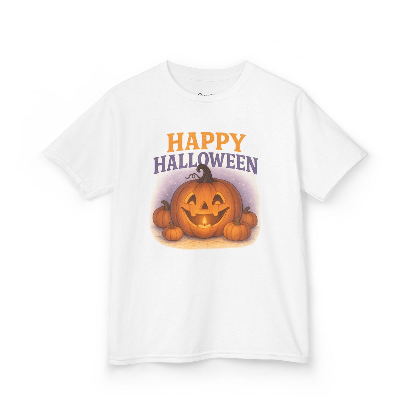 Kids Halloween Pumpkin Tee, Spooky T-Shirt for Kids, Fall Festival Clothes, Trick or Treat Shirt, Halloween Costume Tee