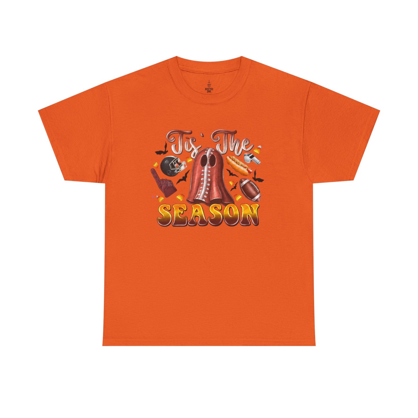 Tis The Season Womens Fall Festive Cotton Short Sleeve Tee