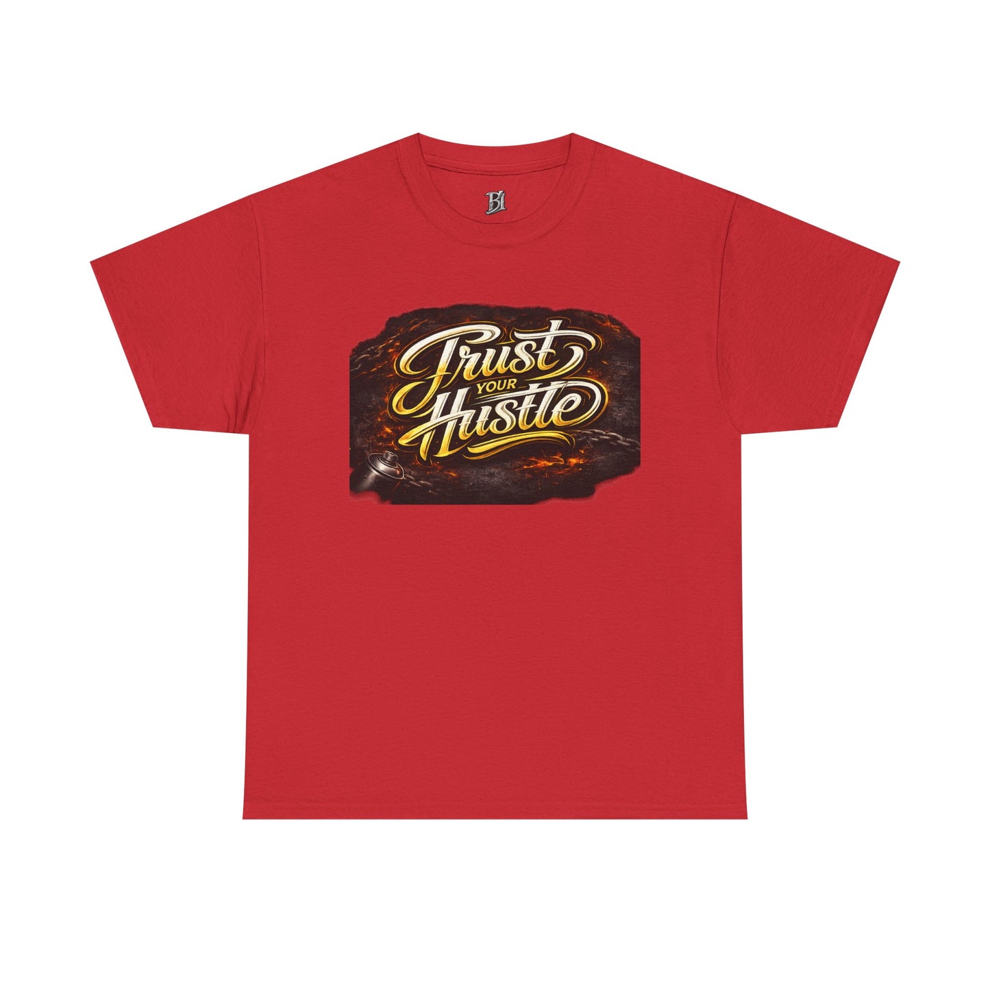 Trust Your Hustle T-Shirt — Motivational Retro Graphic Tee for Entrepreneurs & Creatives