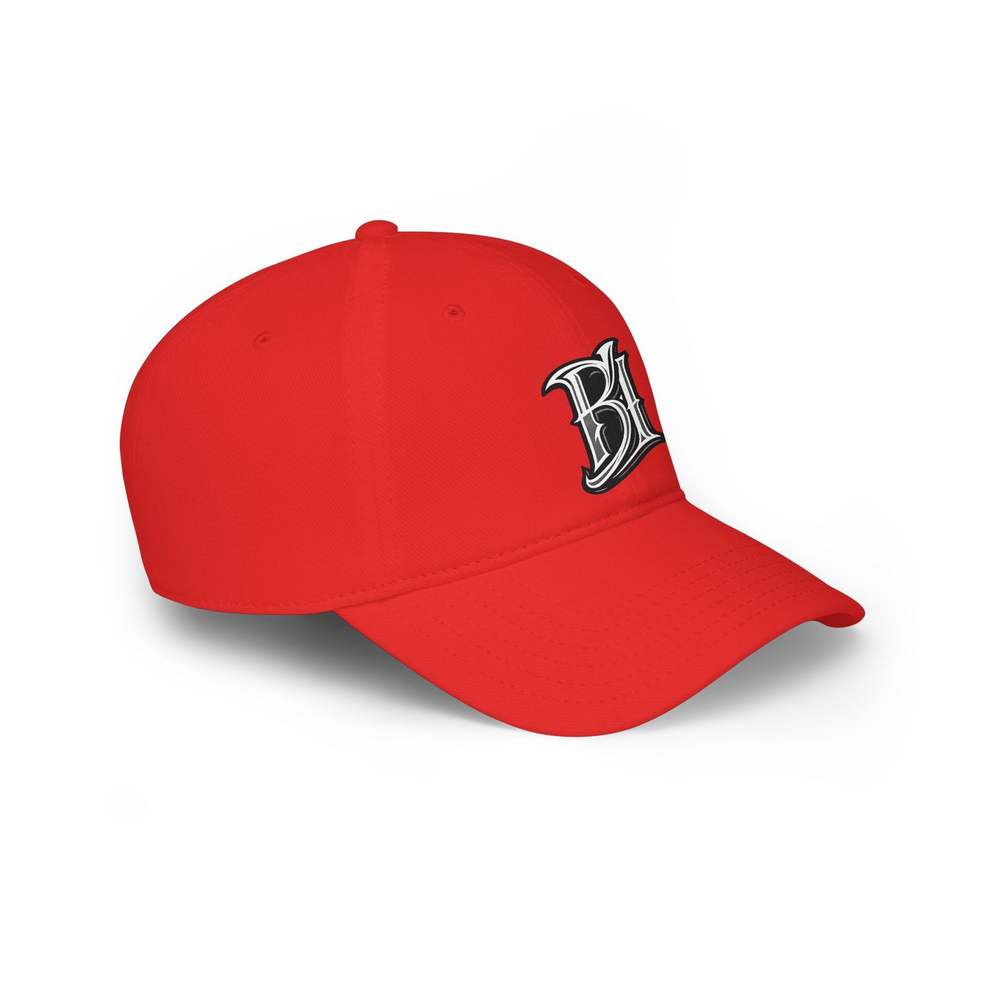 Embroidered 'B1' Low‑Profile Baseball Cap – Vintage Script Logo Hat