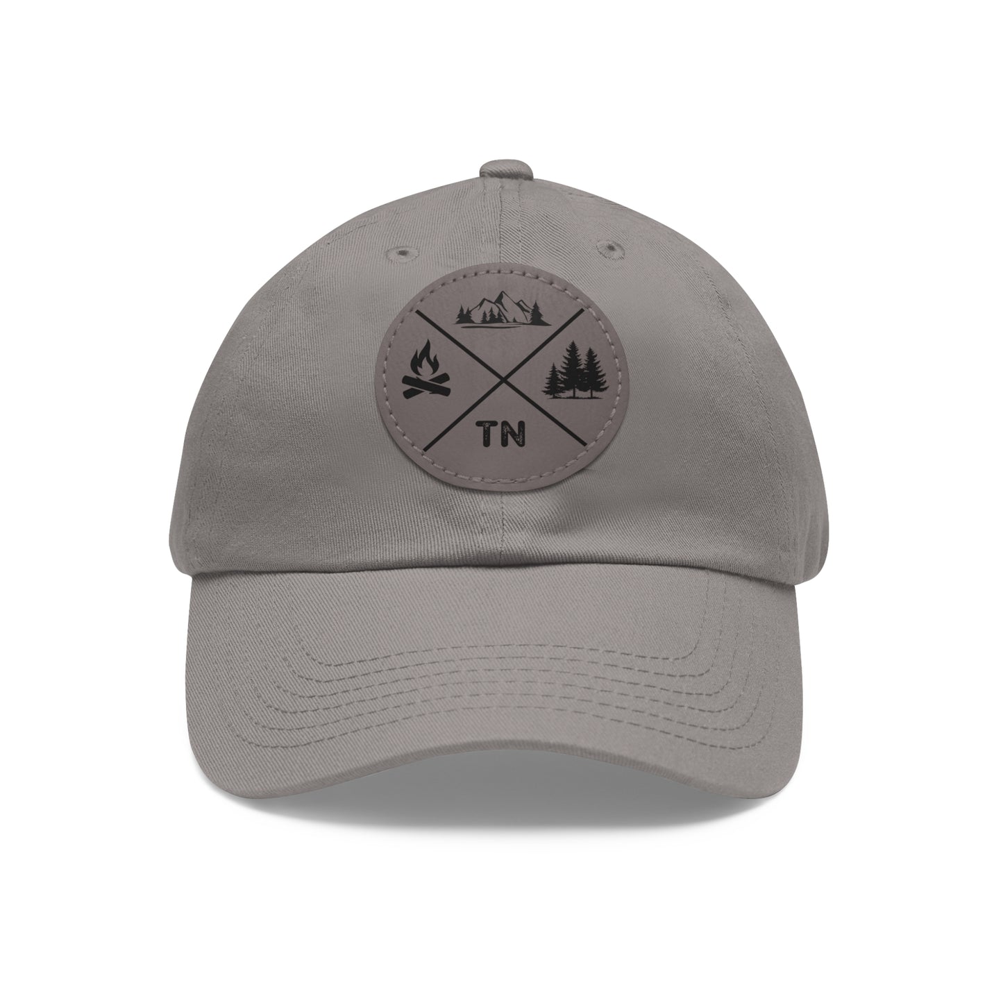 Hat with Leather Tennessee Outdoors Patch