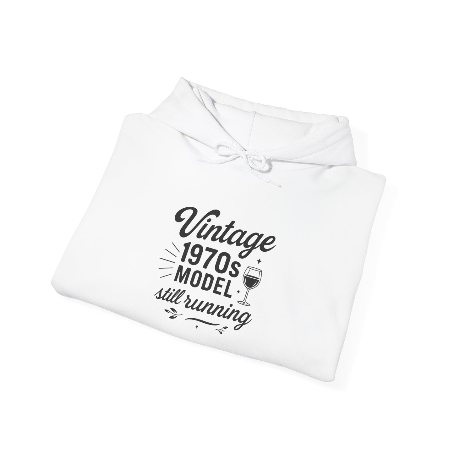 Vintage "1970s Model Still Running" - Hoodie