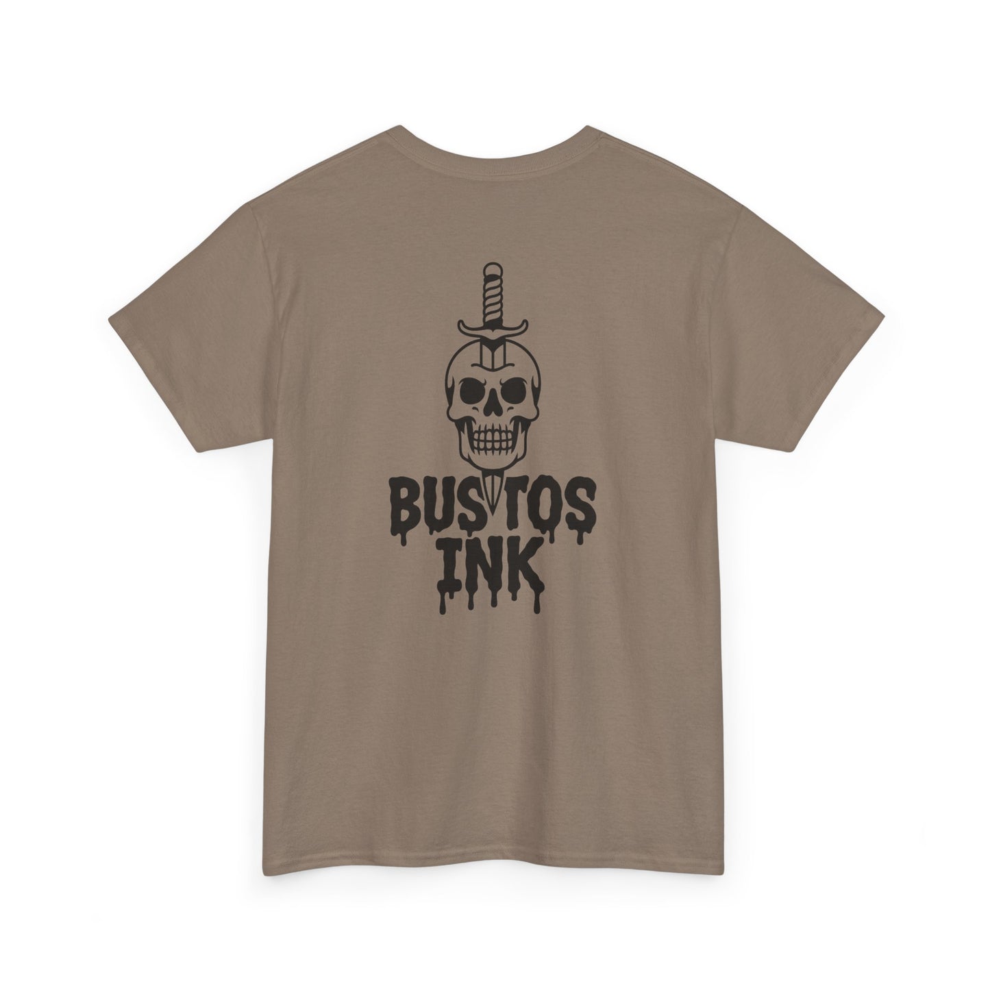 Skull Graphic Unisex Heavy Cotton Tee | Vintage Style, Streetwear, Casual Outfit, Gift for Friends, Everyday Wear, Halloween Theme