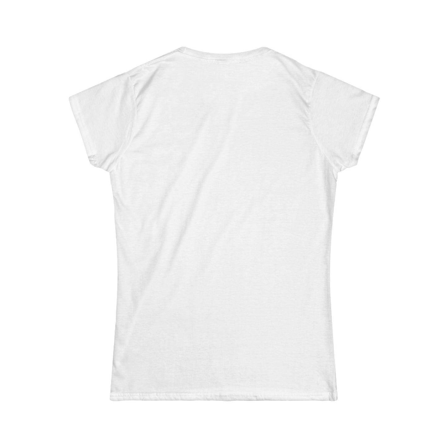 Funny Life Maps Tee - Women's Softstyle T-Shirt, Gift for Moms, Casual Wear, Birthday Gift, Wrinkles Humor Shirt