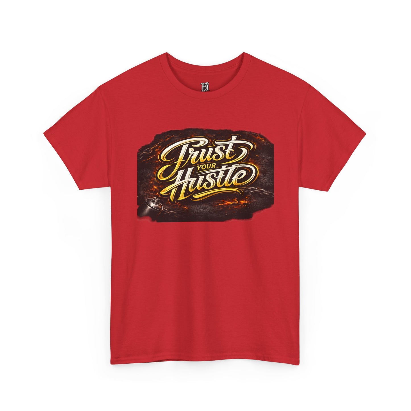 Trust Your Hustle T-Shirt — Motivational Retro Graphic Tee for Entrepreneurs & Creatives