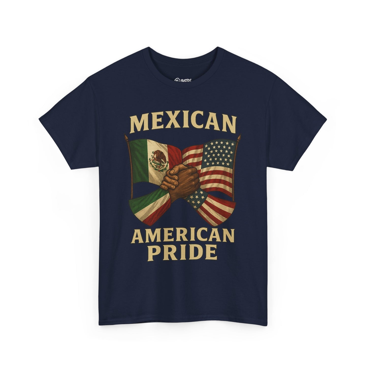 Mexican American Pride Tee, Unisex Cotton T-Shirt for Cultural Celebrations, Independence Day, Heritage Month, Gift for Patriotic Friends