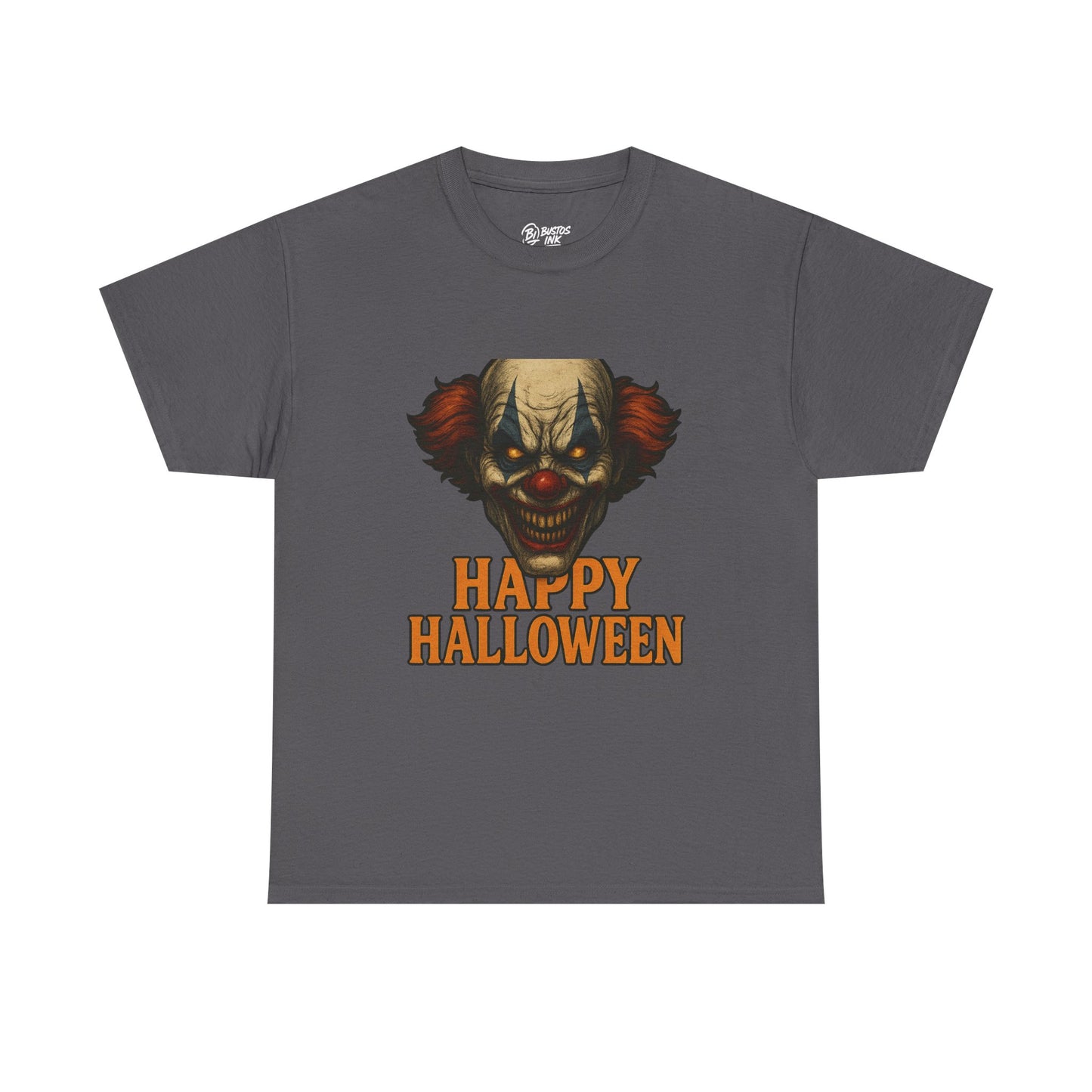 Halloween Clown Tee - Unisex Cotton Shirt for Spooky Season, Halloween Costume, Trick or Treat, Horror Lover Gift, Scary Graphic T-Shirt
