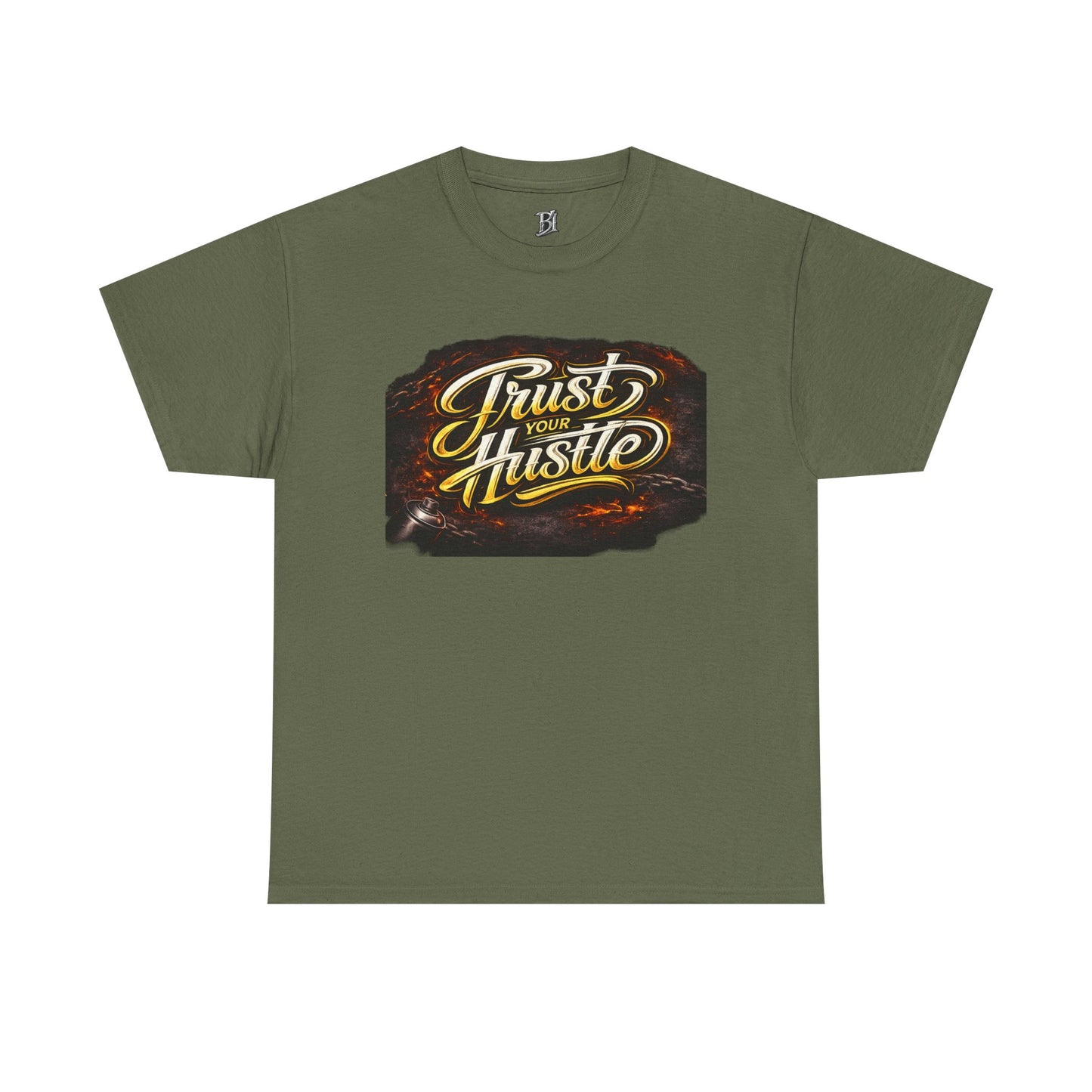 Trust Your Hustle T-Shirt — Motivational Retro Graphic Tee for Entrepreneurs & Creatives