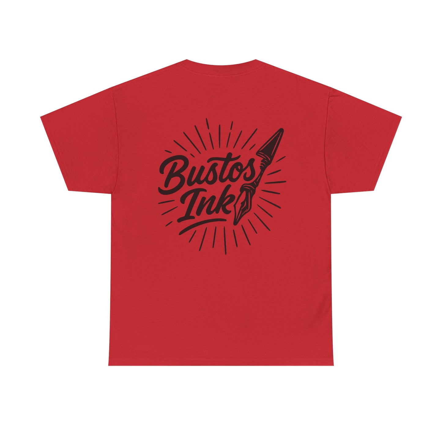 Bustos Ink Unisex Tee - Comfortable Cotton Shirt for Creative Souls, Perfect Gift for Artists, Casual Wear, Art Enthusiasts, Unique Style
