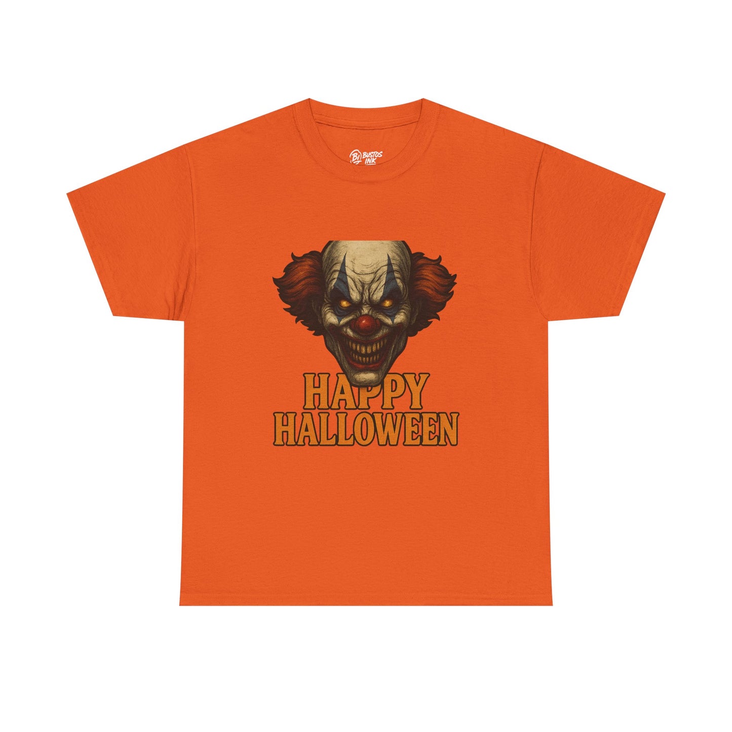 Halloween Clown Tee - Unisex Cotton Shirt for Spooky Season, Halloween Costume, Trick or Treat, Horror Lover Gift, Scary Graphic T-Shirt