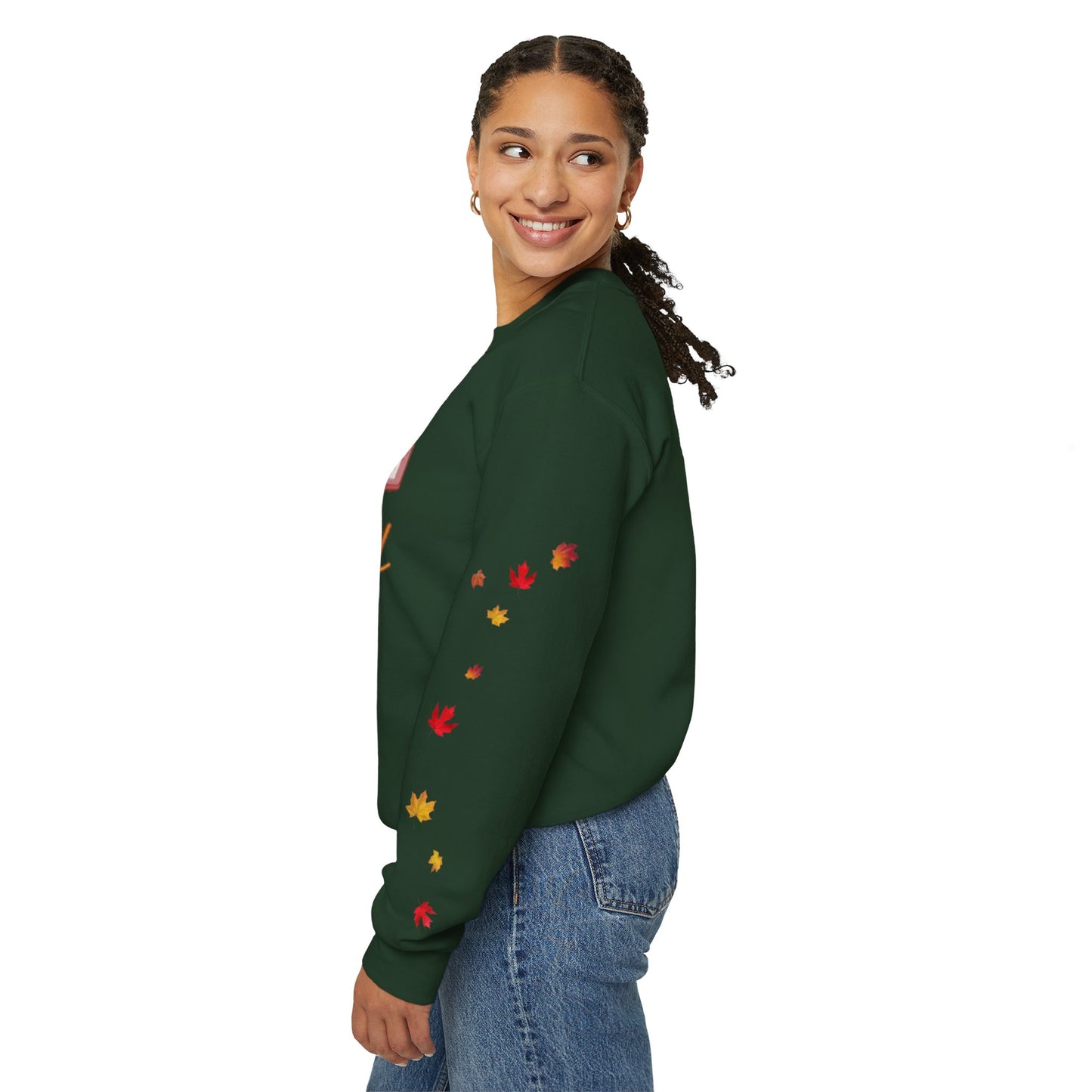 Cozy Fall Sweatshirt, Just a Girl Who Loves Fall, Comfy Crewneck Sweatshirt