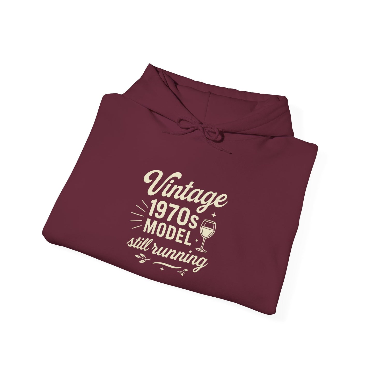 Vintage "1970s Model Still Running" - Hoodie