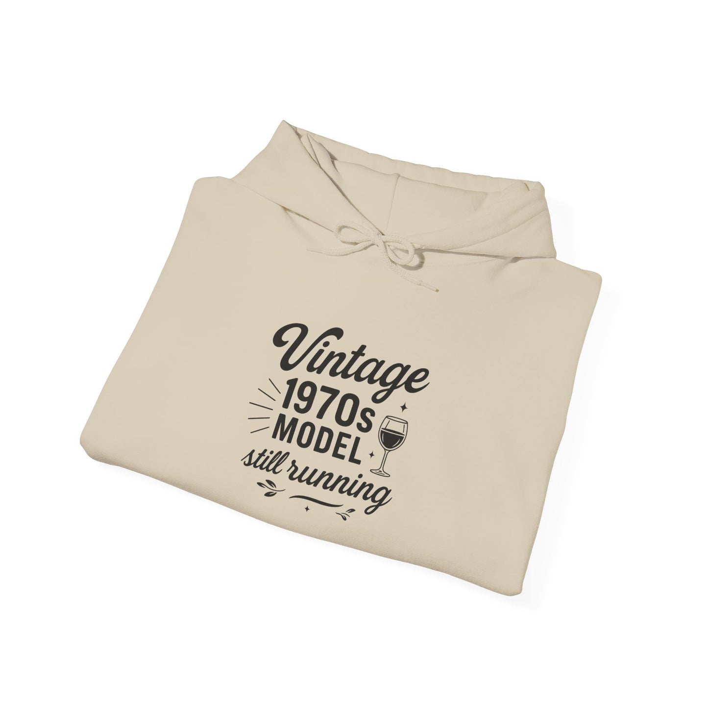 Vintage "1970s Model Still Running" - Hoodie