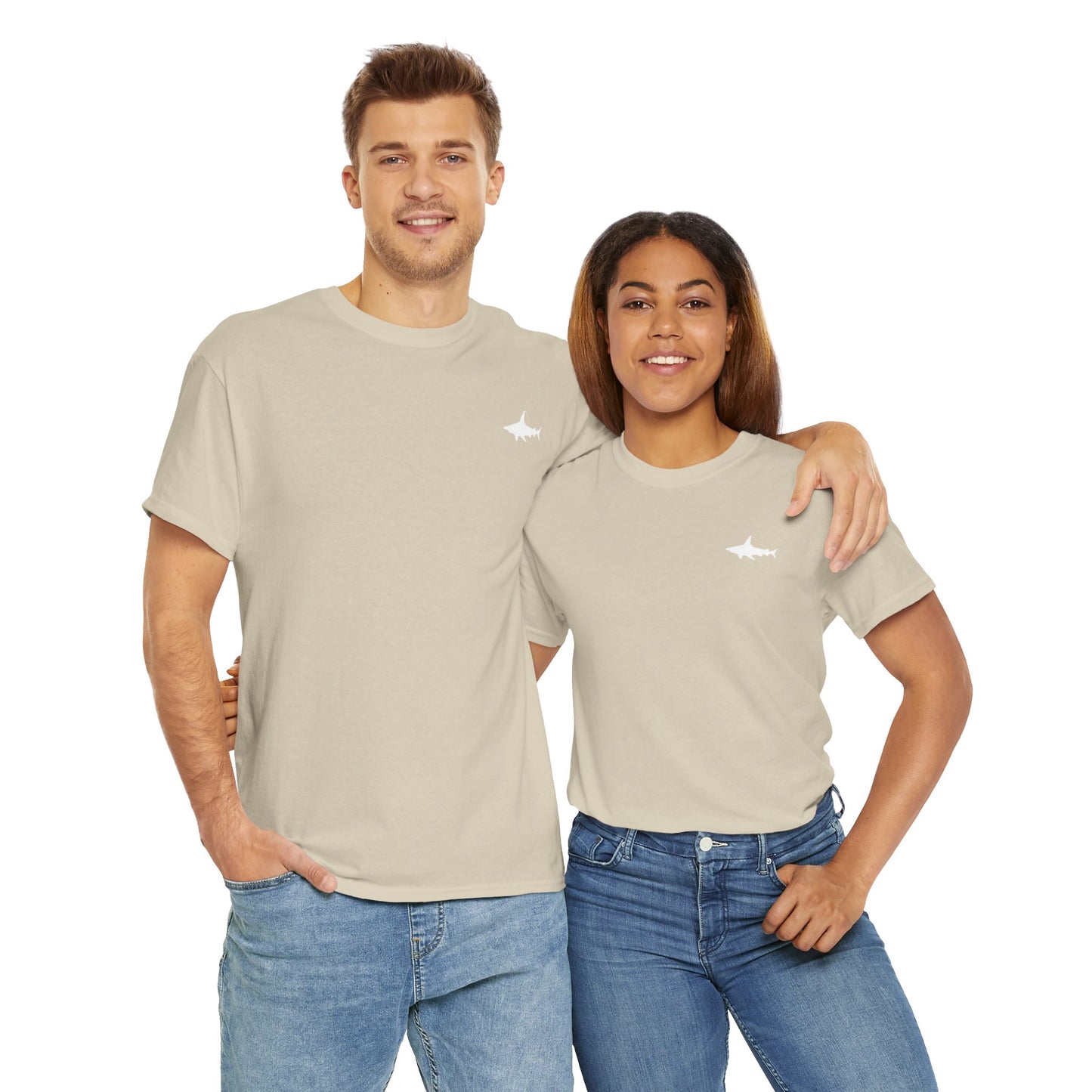 Always Be A Shark Unisex Cotton Tee