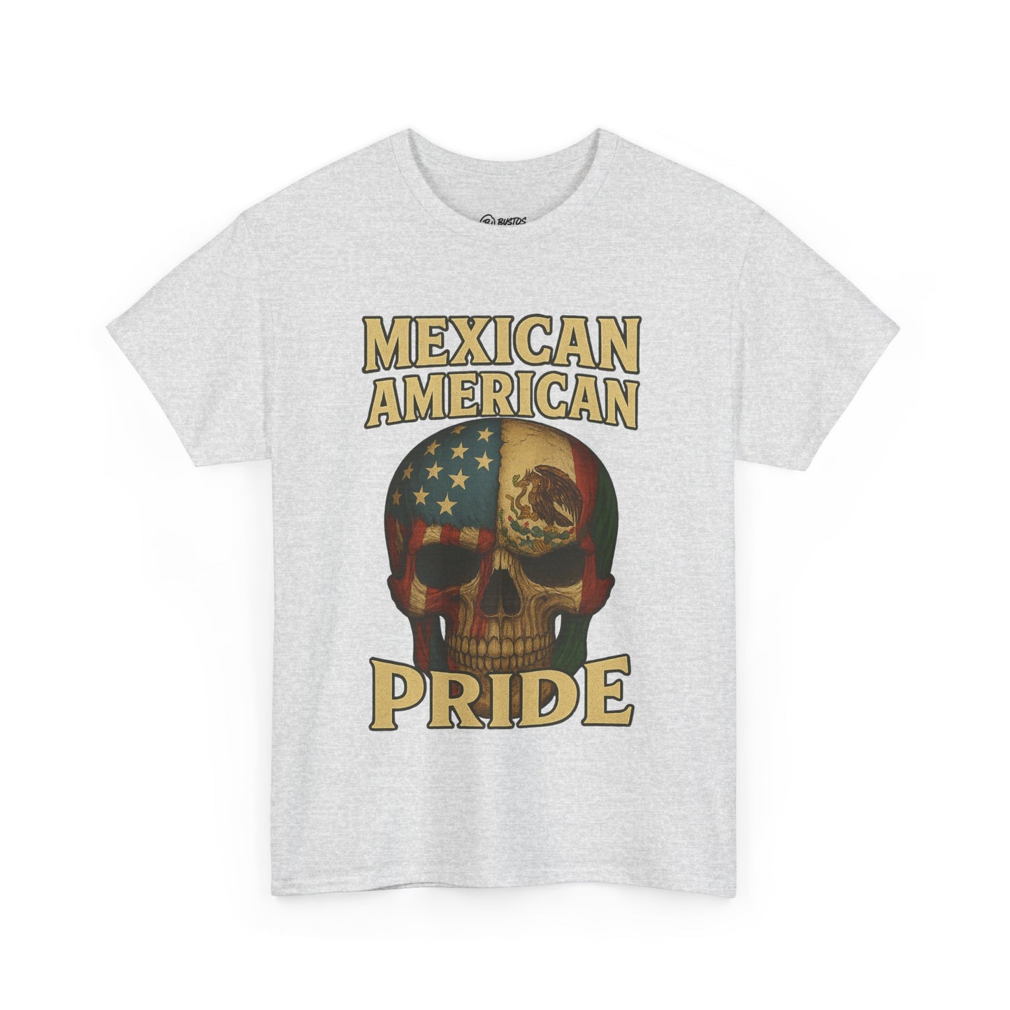 Mexican American Pride Tee, Unisex Heavy Cotton Tee for Celebrating Culture, Casual Everyday Wear, Gift for Holidays, Includes Unique [...]